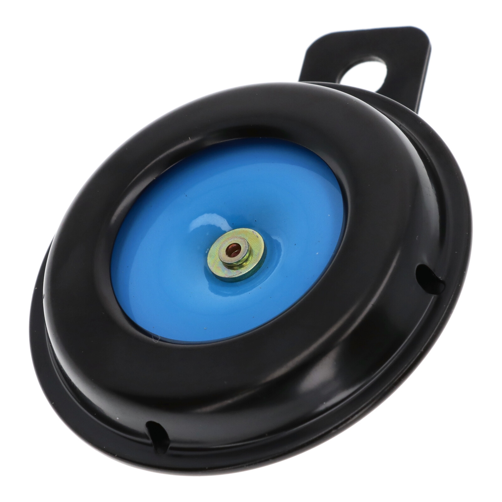 Motorrad Hupe schwarz-blau, 6 Volt, 65 mm E-geprüft