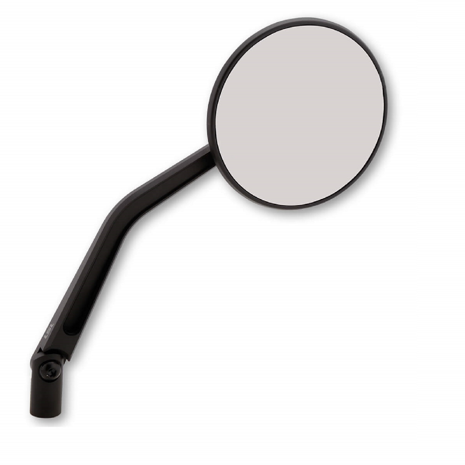 Spiegelpaar passt für viele Fahrzeuge aus Aluminium in schwarz mit M10 Gewinde Beidseitig montierbar