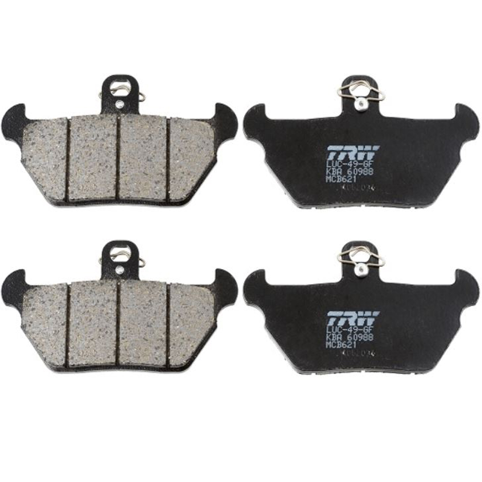 TRW MCB621 Bremsbelagsatz komplett vorne für BMW R80 R1150 GS K1100 K1 1000