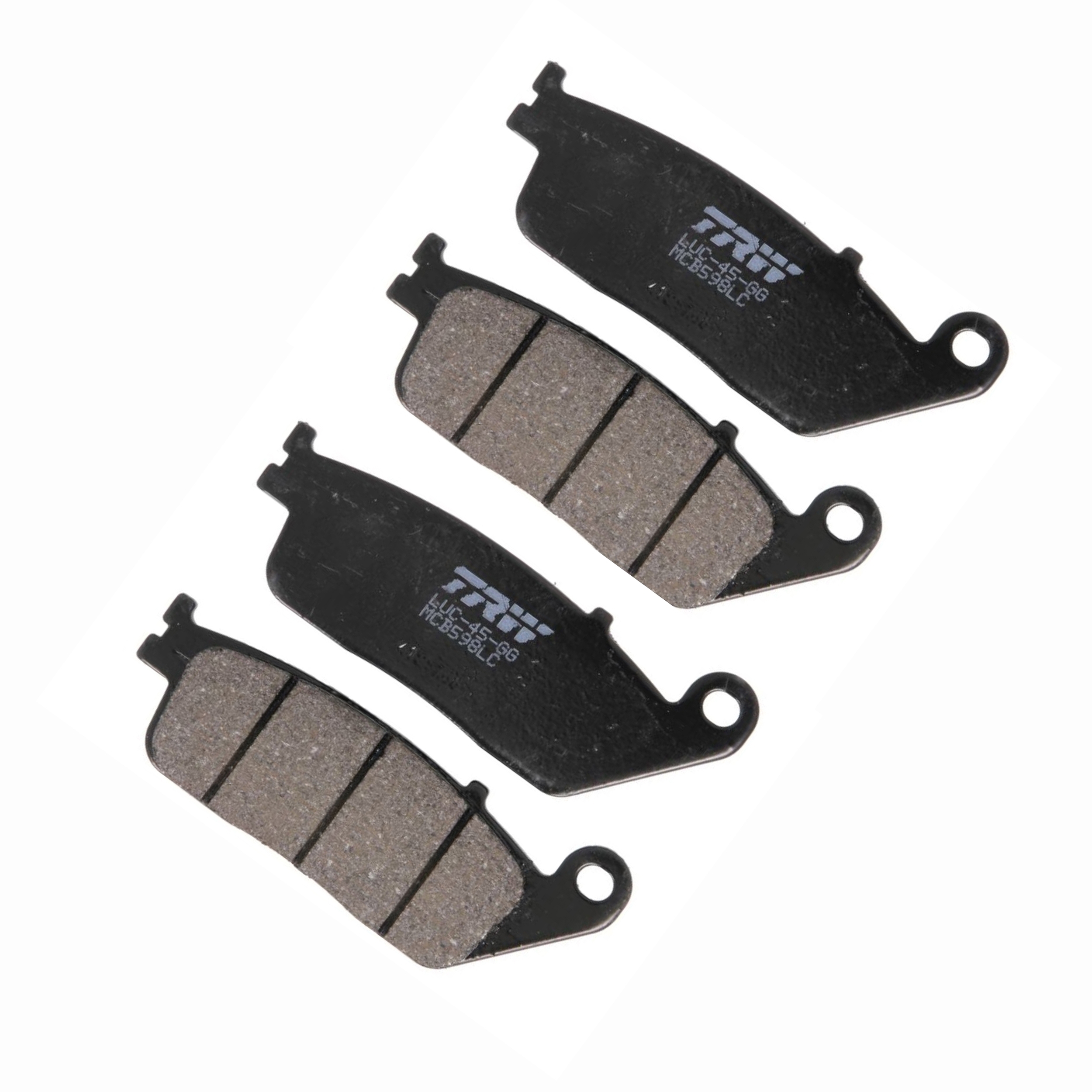 2x TRW Bremsbeläge vorne komplett MCB598LC für Suzuki AN 650 Burgman 2002-2020