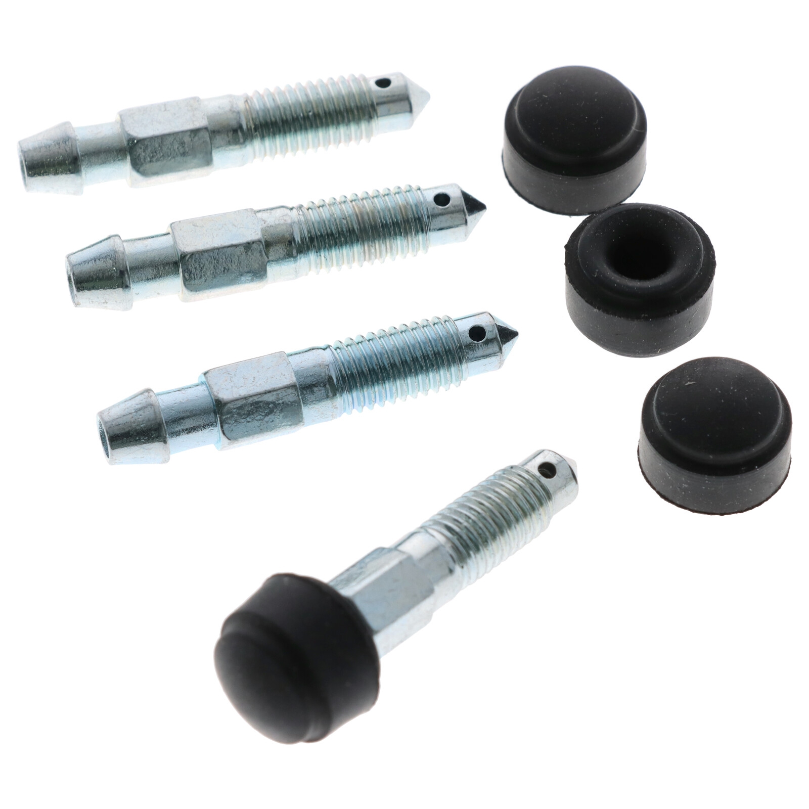 4x Quick Brake QB0087-4 Bremssattel Entlüfterschraube Entlüfterventile M7x1x38.3 SW7 mit Kappen