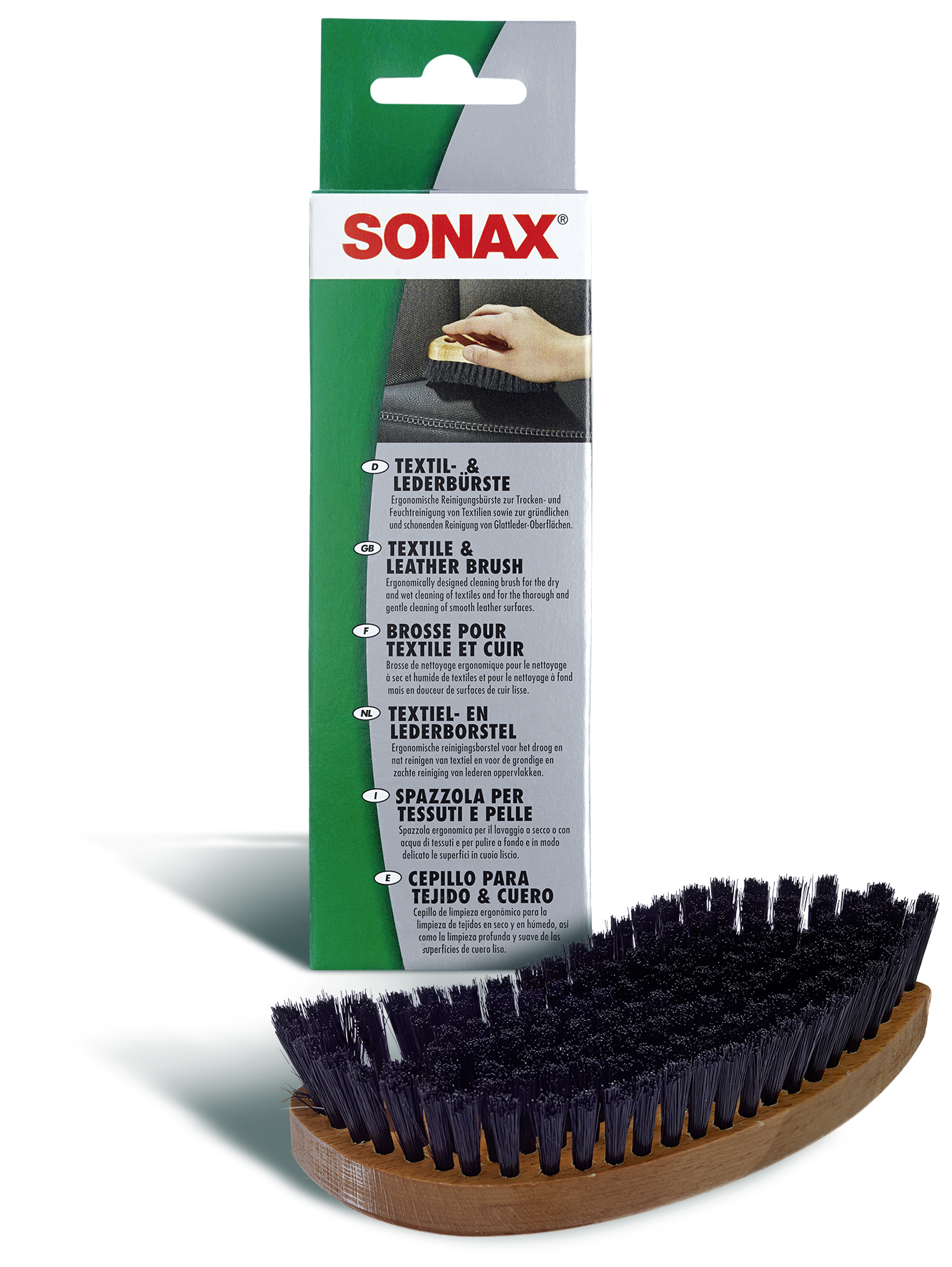 SONAX Textil- & Lederbürste 416741