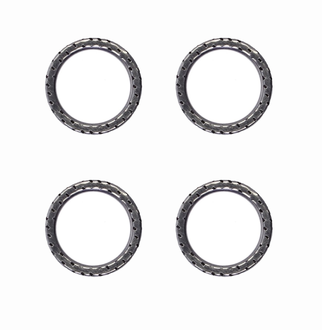 4x Auspuff Krümmerdichtung für Yamaha FZ6 FZR FZS GTS XJS YZF YZF-R6 Kawasaki GPX GPZ Z