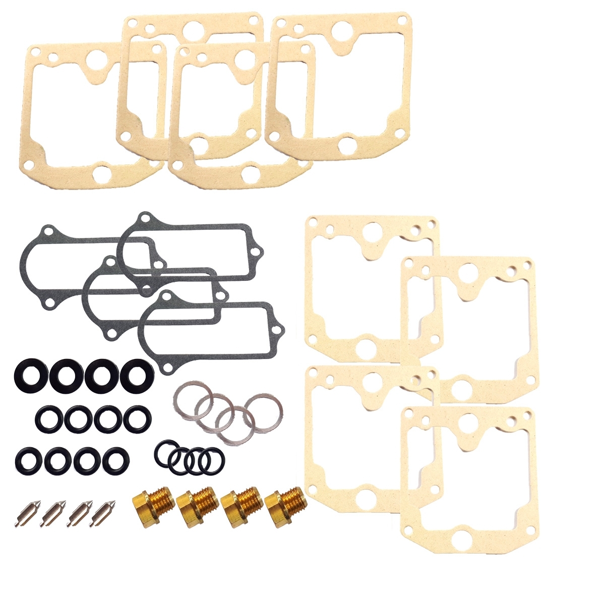 4x Vergaser Reparatursatz für Kawasaki Z900A Z1000A Z1000MK2 Z1R 1000