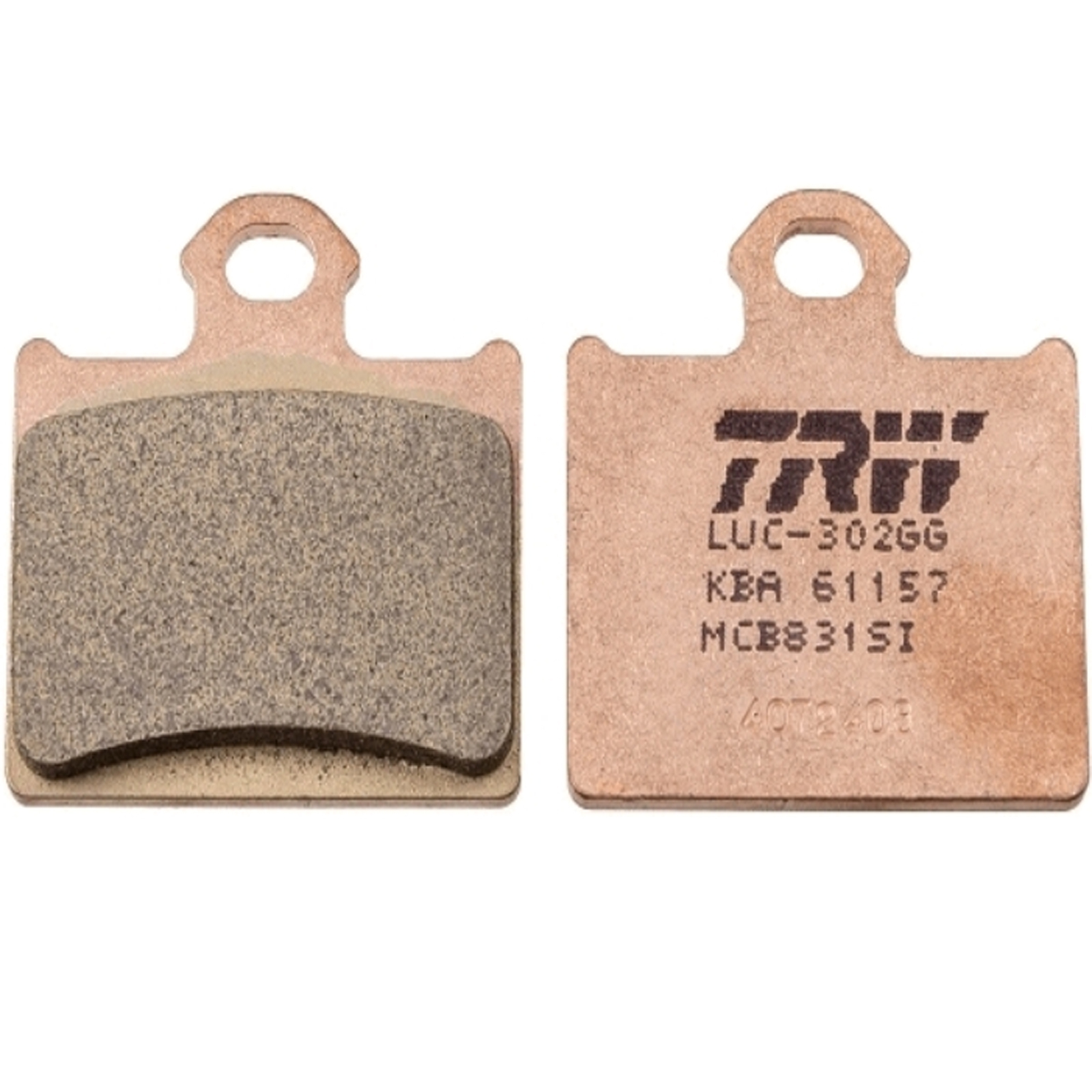 TRW Sintermetall Bremsbelagsatz für KTM SX 85 Freeride 350 250 Husqvarna TC85 vorne+hinten