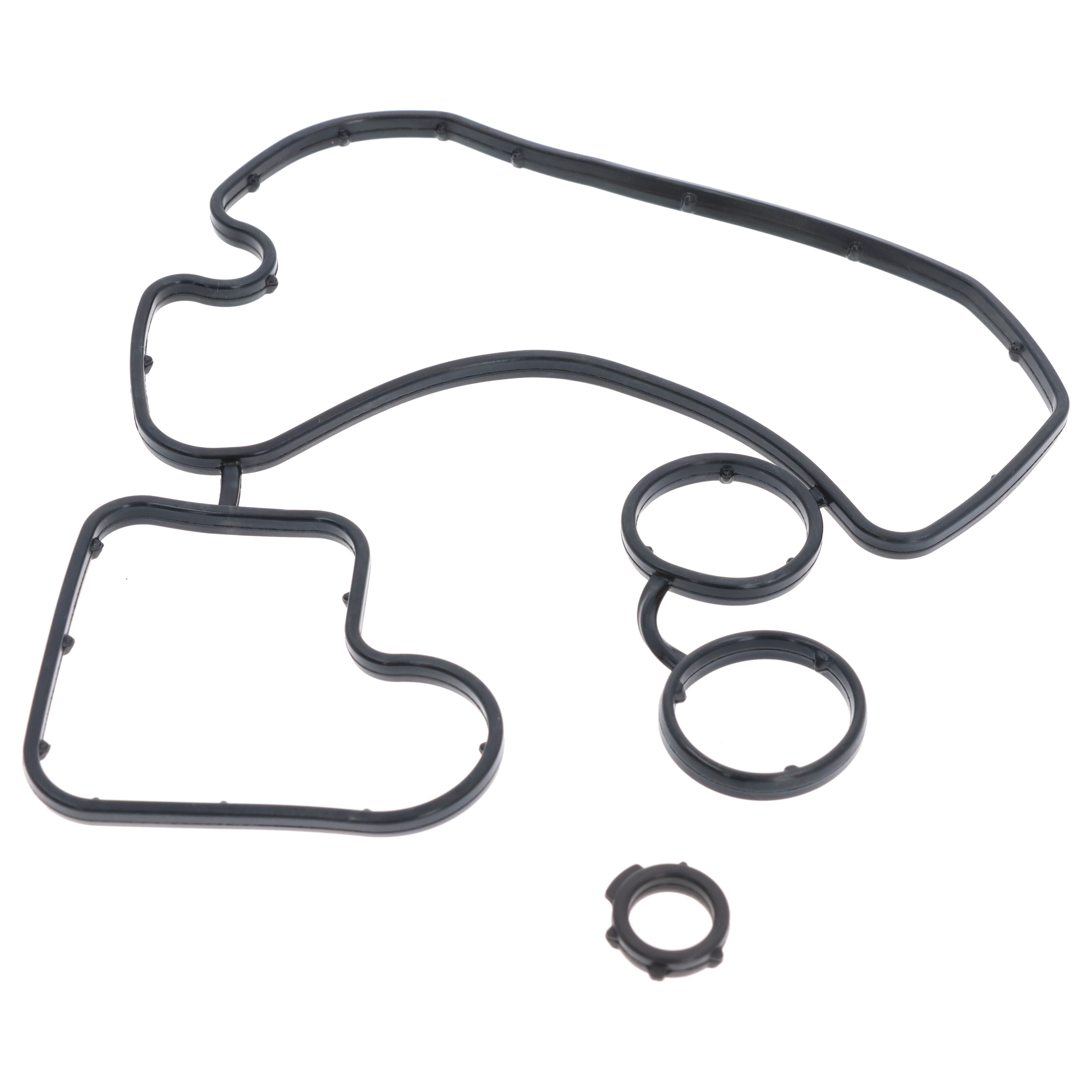Elring 526.820 Dichtungssatz Ölkühler motorseitig für VW Touareg (7P5, 7P6) Audi A4 A5 A6 Porsche
