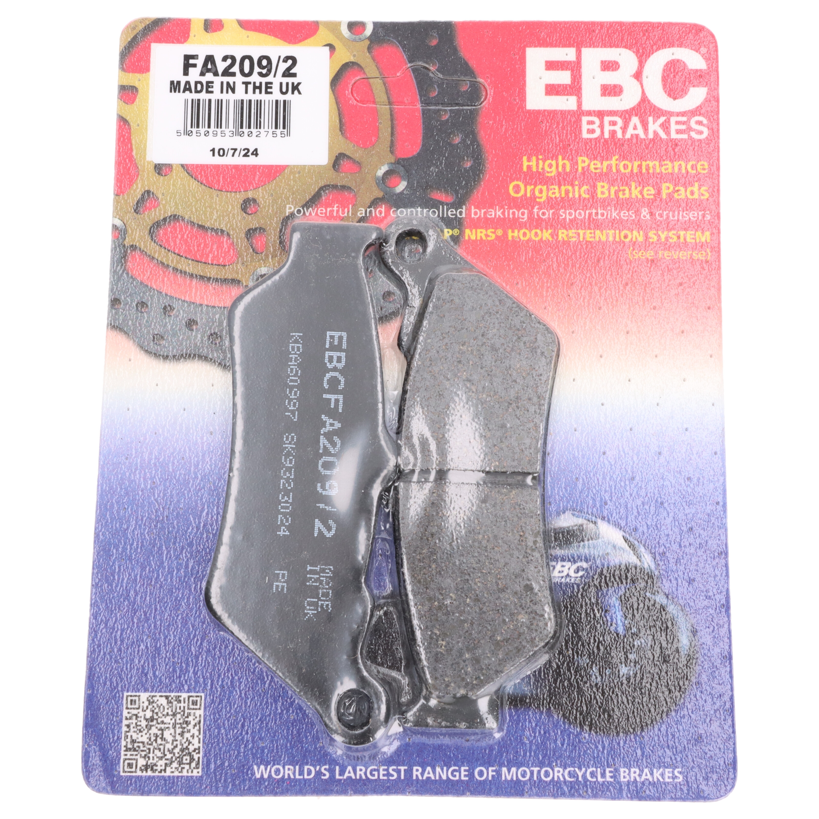 EBC FA209/2 Bremsbeläge vorne für BMW F650 F800 F700 R1200 Ducati Aprilia Triumph Yamaha EBC