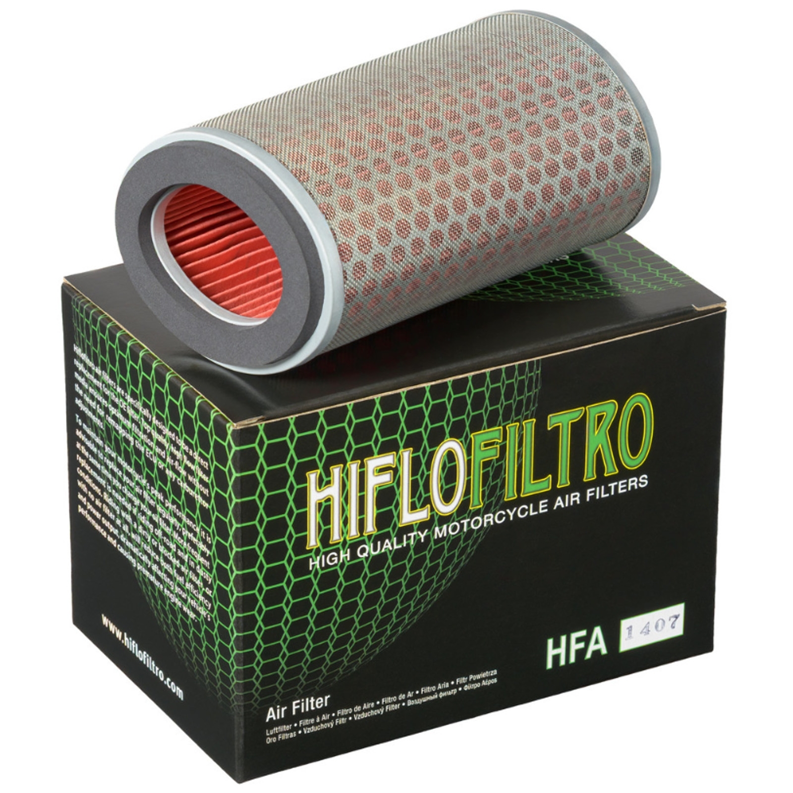 Hiflo HFA1407 Luftfilter für Honda CB 400 SF Super Four 1999-2001 NC39 Tauschluftfilter