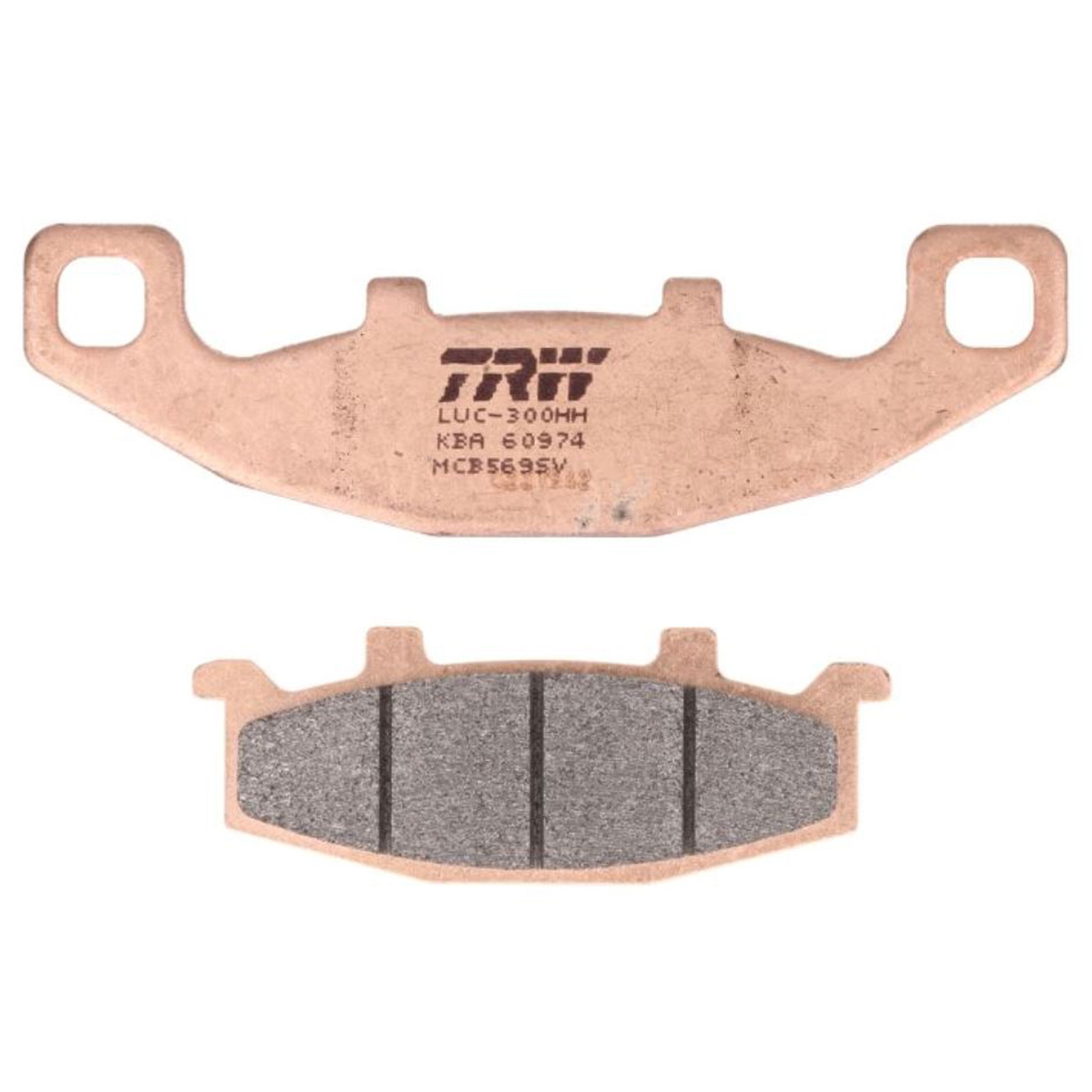 TRW MCB569SV Sintermetall Bremsbeläge vorne für Kawasaki ER GPZ KLE ZL KL GPX ZX-10 ZZR