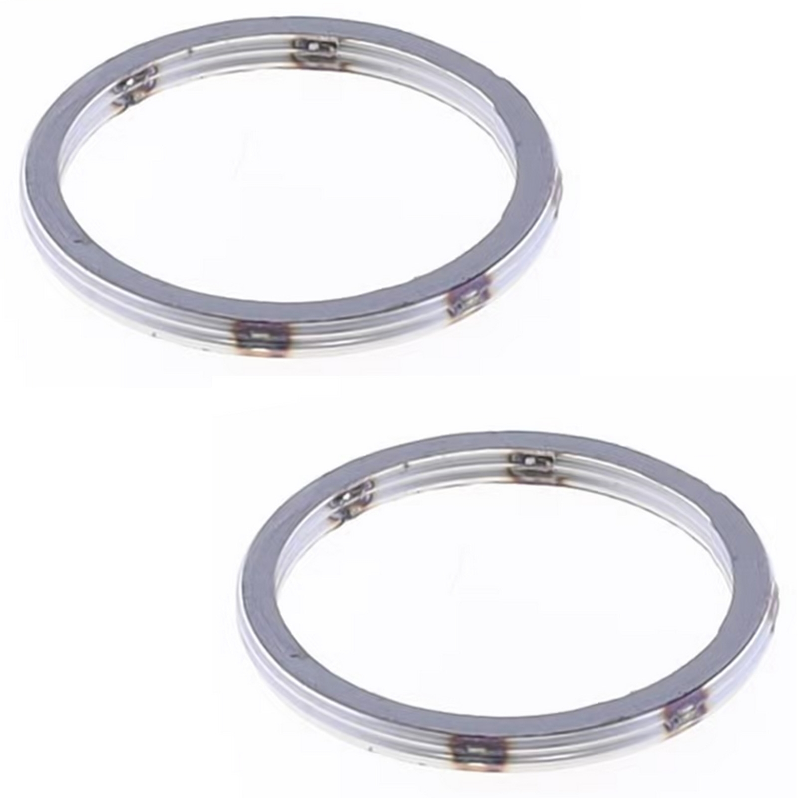 2x Auspuff Krümmerdichtung für Honda XL CRF XLV VT VTR VTX Kawasaki VN800 Benelli