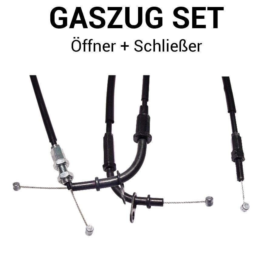 Gaszug Satz für Suzuki SV650 U/A ABS/UA ABS 2002-09 SV1000 (U2) 2003-05 Öffner A + Schließer B