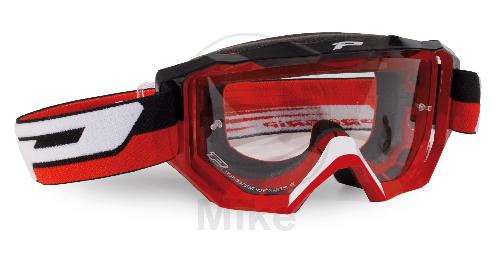 Progrip Brille MOTO LS 3200 rot