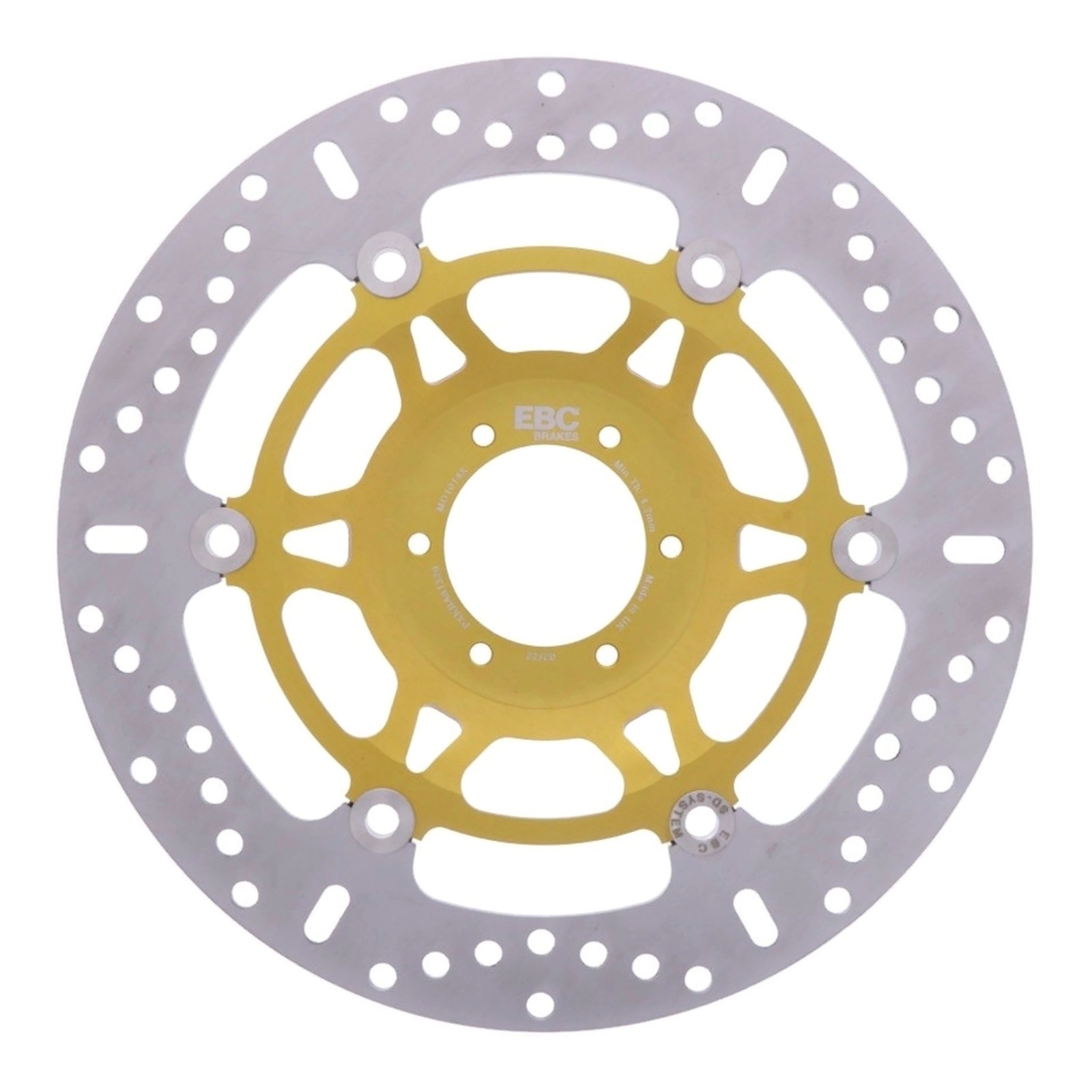 EBC Bremsscheibe vorn für Honda CBR600F CBR900RR GL1500C GL1800A VFR800 XL1000V