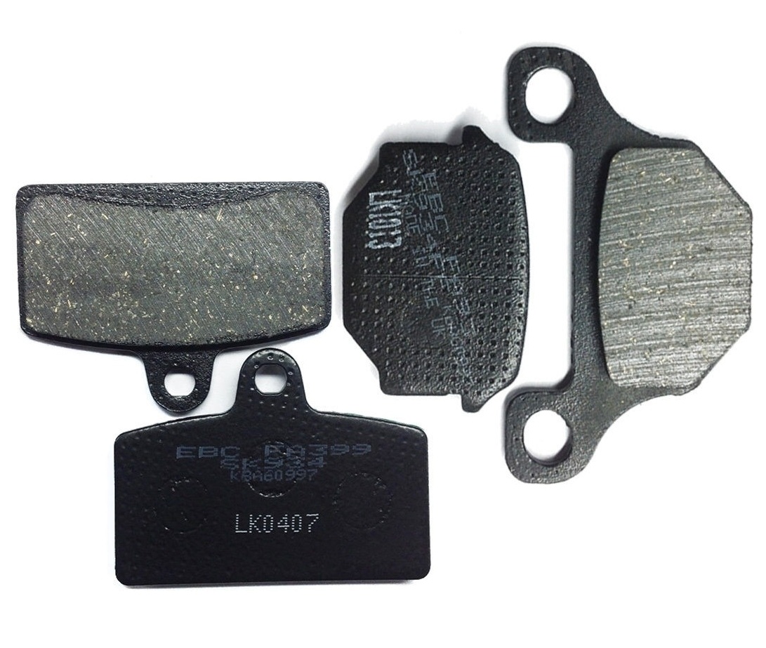 Bremsbeläge SET Vorne + Hinten für Derbi GPR 125 4V (4T) 4V 09-10 FA093 + FA399