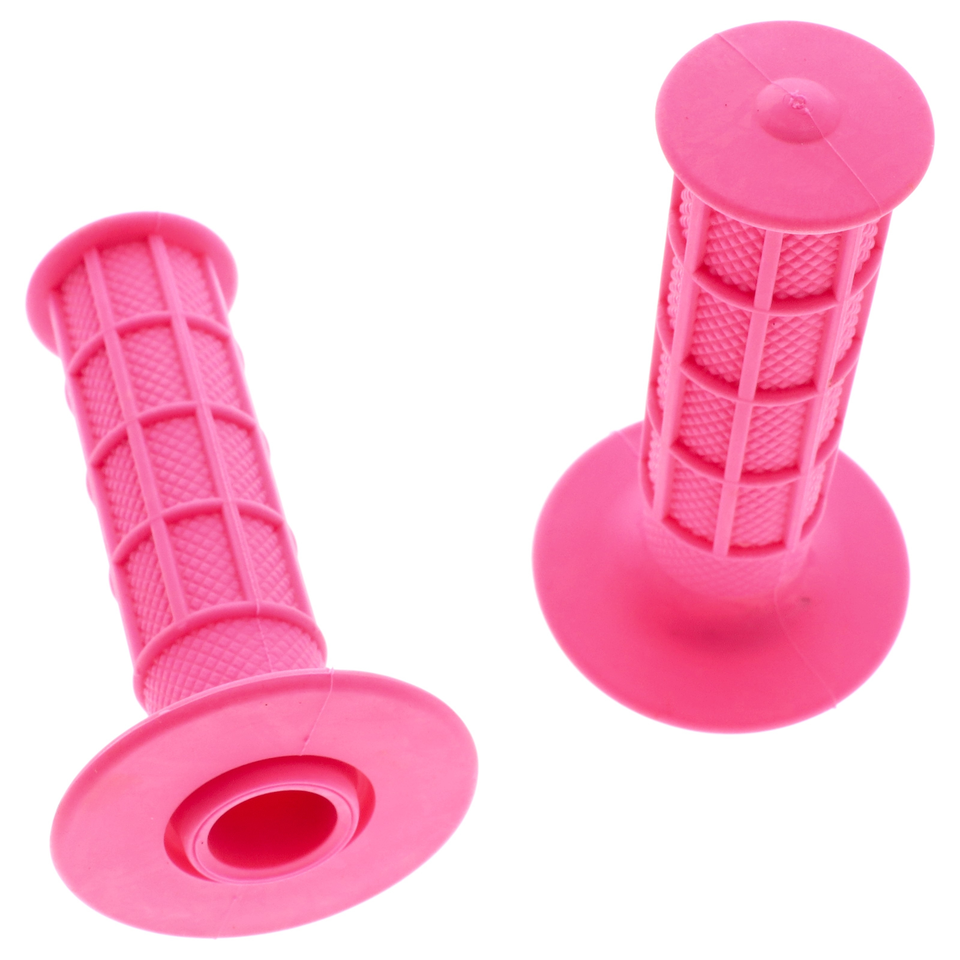 Motorradgriffe Griffgummis Pink Lenker Griffe weich verstärkt Motocross Enduro Offroad