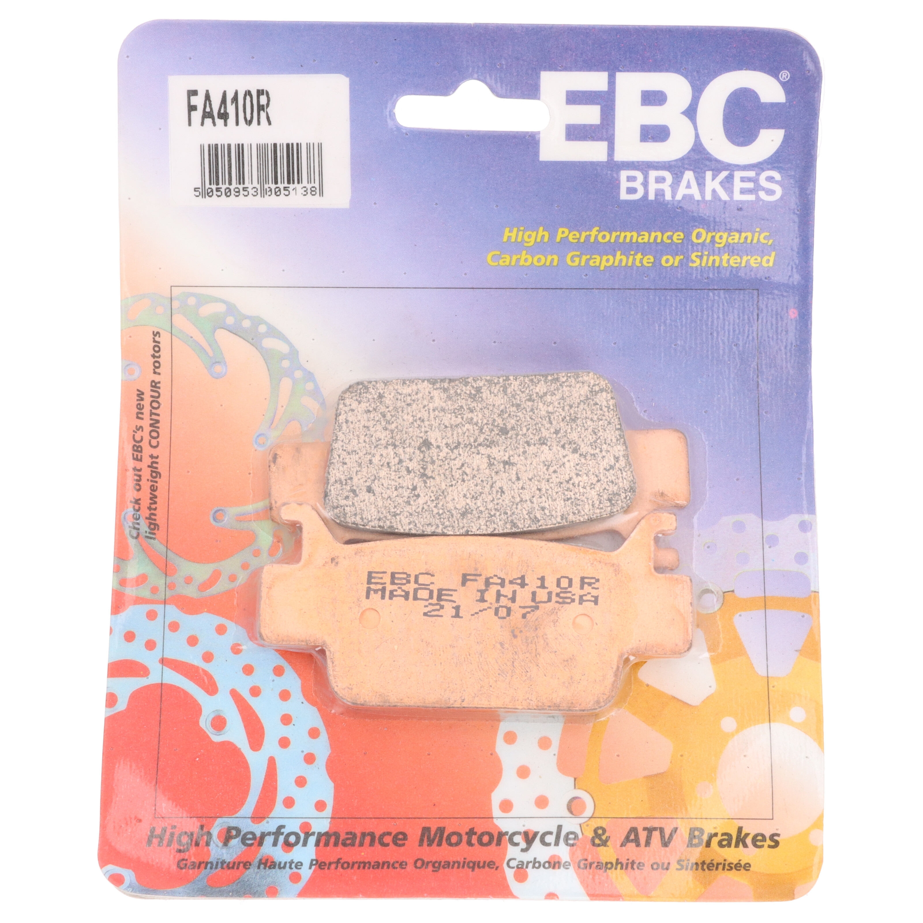 EBC Bremsbeläge FA410R für Honda TRX 500 680 700 FA FE FM XX