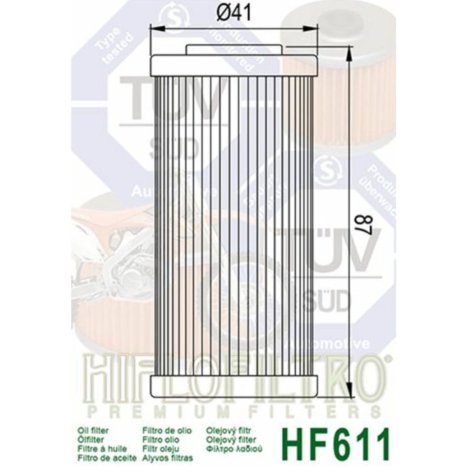 HIFLO Ölfilter HF611