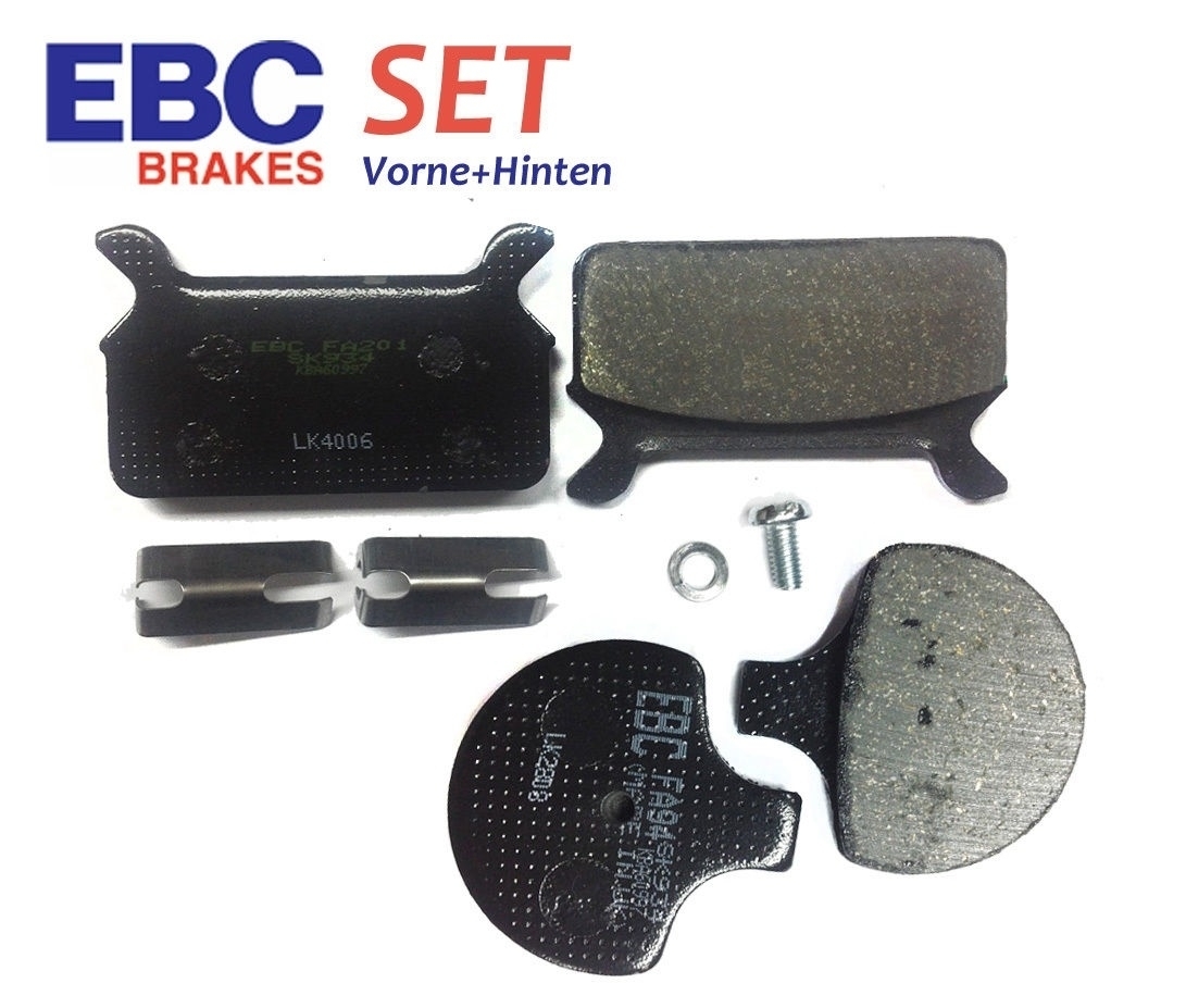 EBC Bremsbeläge für Motorräder FA201_FA094 Bremsen>Bremsbeläge>Bremsbelagsets