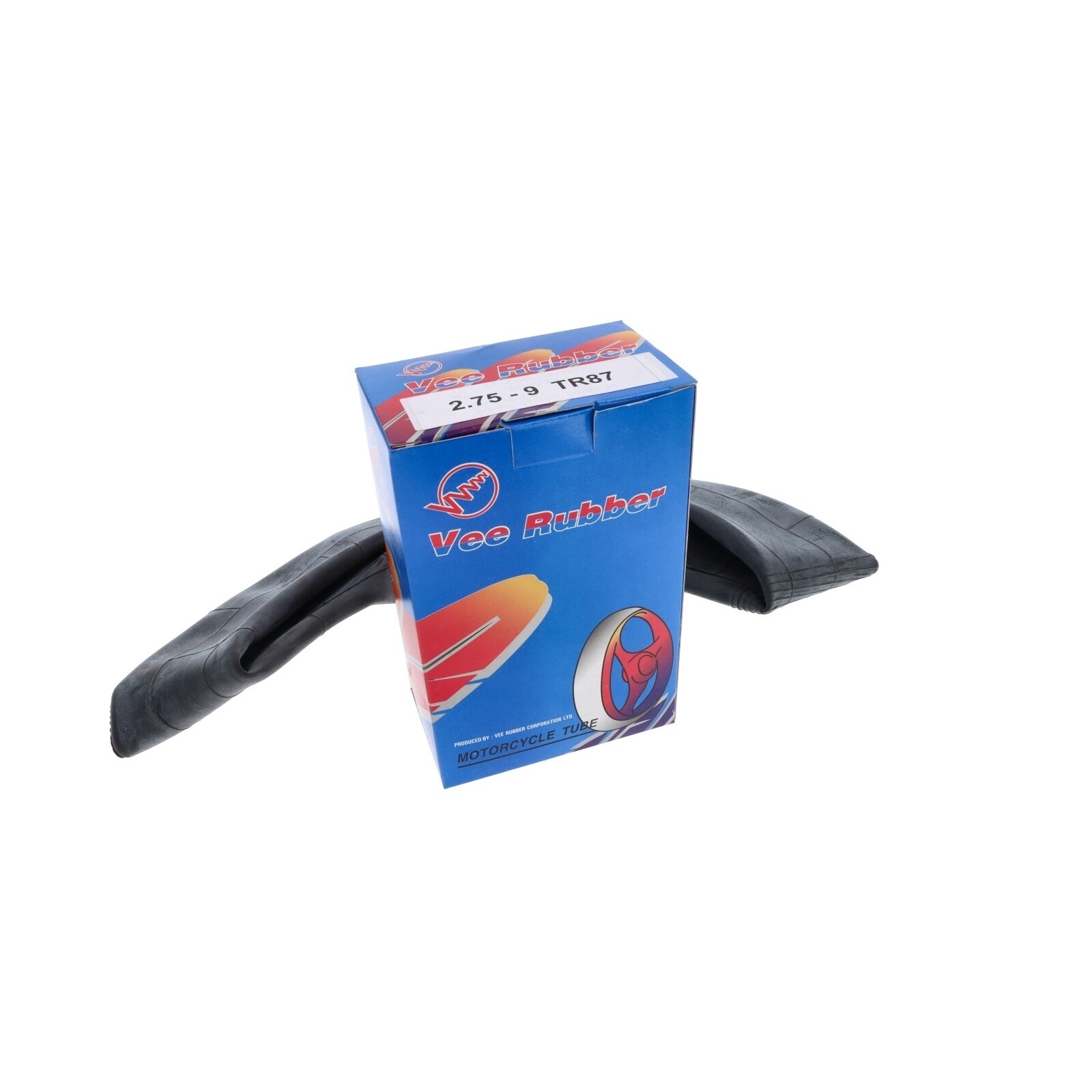 2x Reifenschlauch Schlauch für Vespa Roller 2.75-9 3.00-9 Ventil TR87 90 Grad