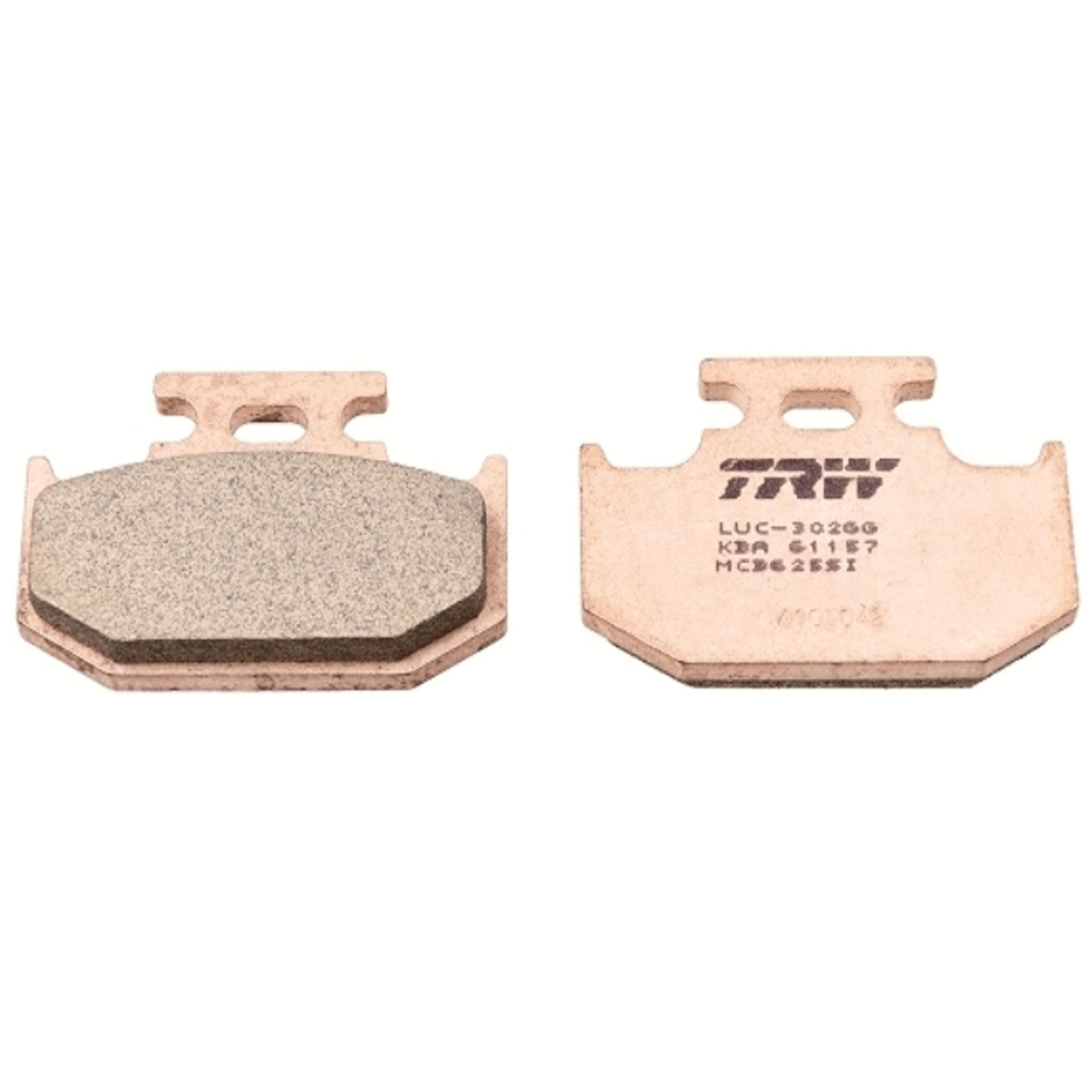TRW MCB625SI Bremsbeläge hinten für Kawasaki KX KLX Suzuki RM DR RMX Yamaha YZ TT WR DT XT