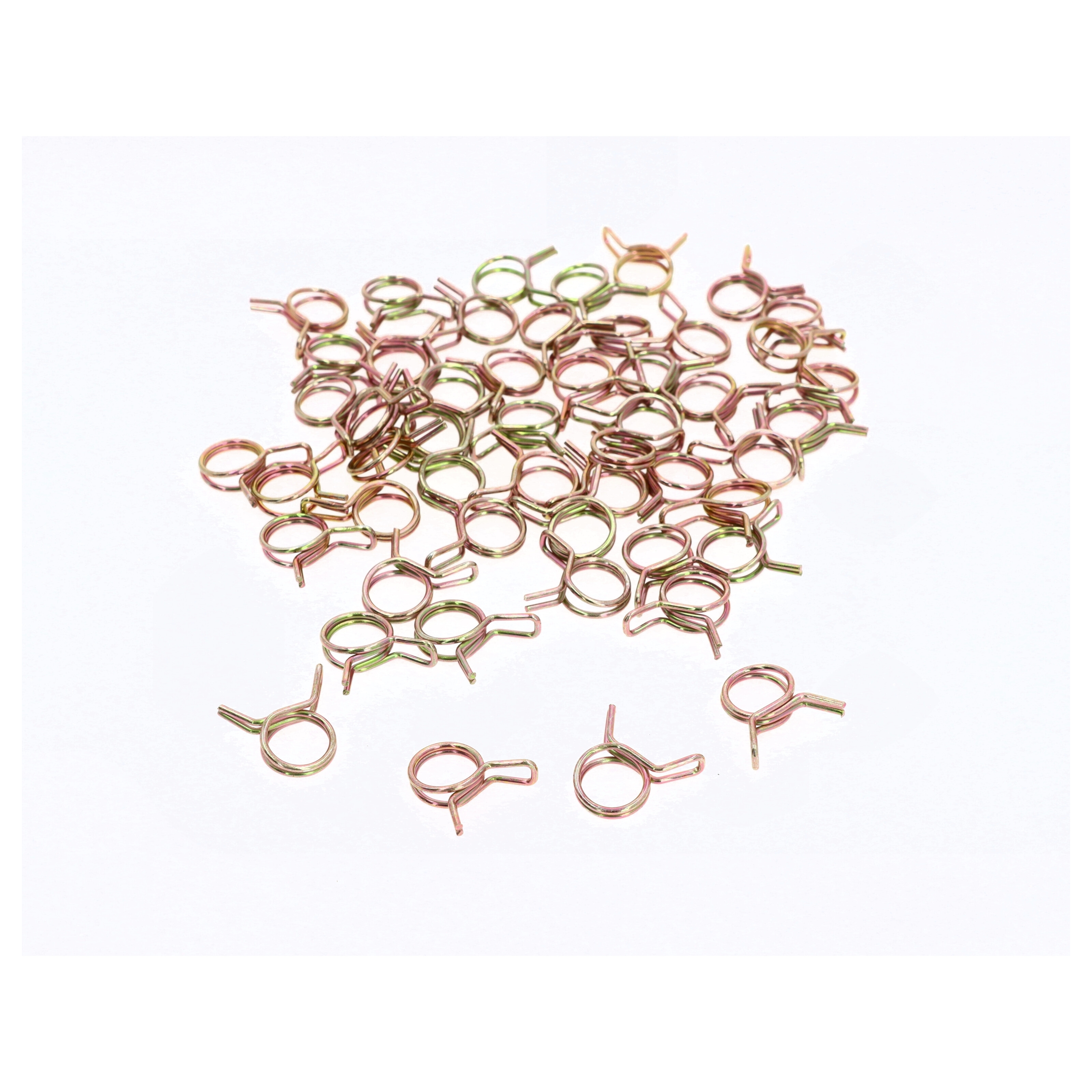 50x Universelle Klemmen Schlauchklemmen für Benzinschlauch / Kraftstoffschlauch 10x1mm