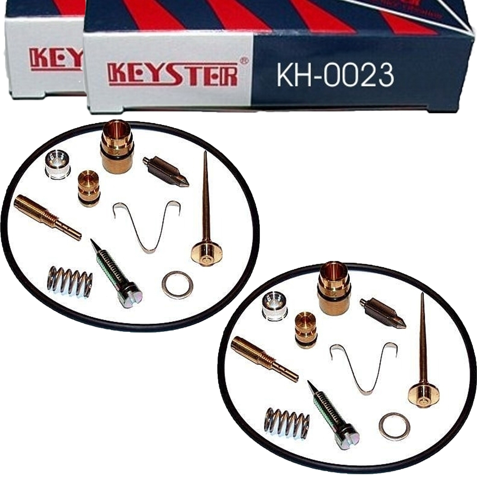 2x Keyster KH-0023 Vergaser Reparatursatz für Honda CB250 K 1971 - 1973 CB250