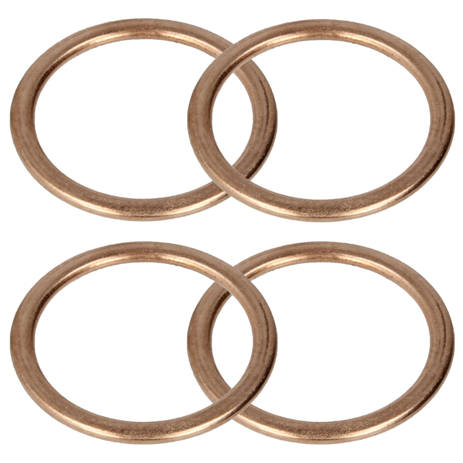 4x Krümmerdichtung S410250012026 für Kawasaki Z750 Z750 R Z800 Z1000 ZX9R ZZR400 ZZR600