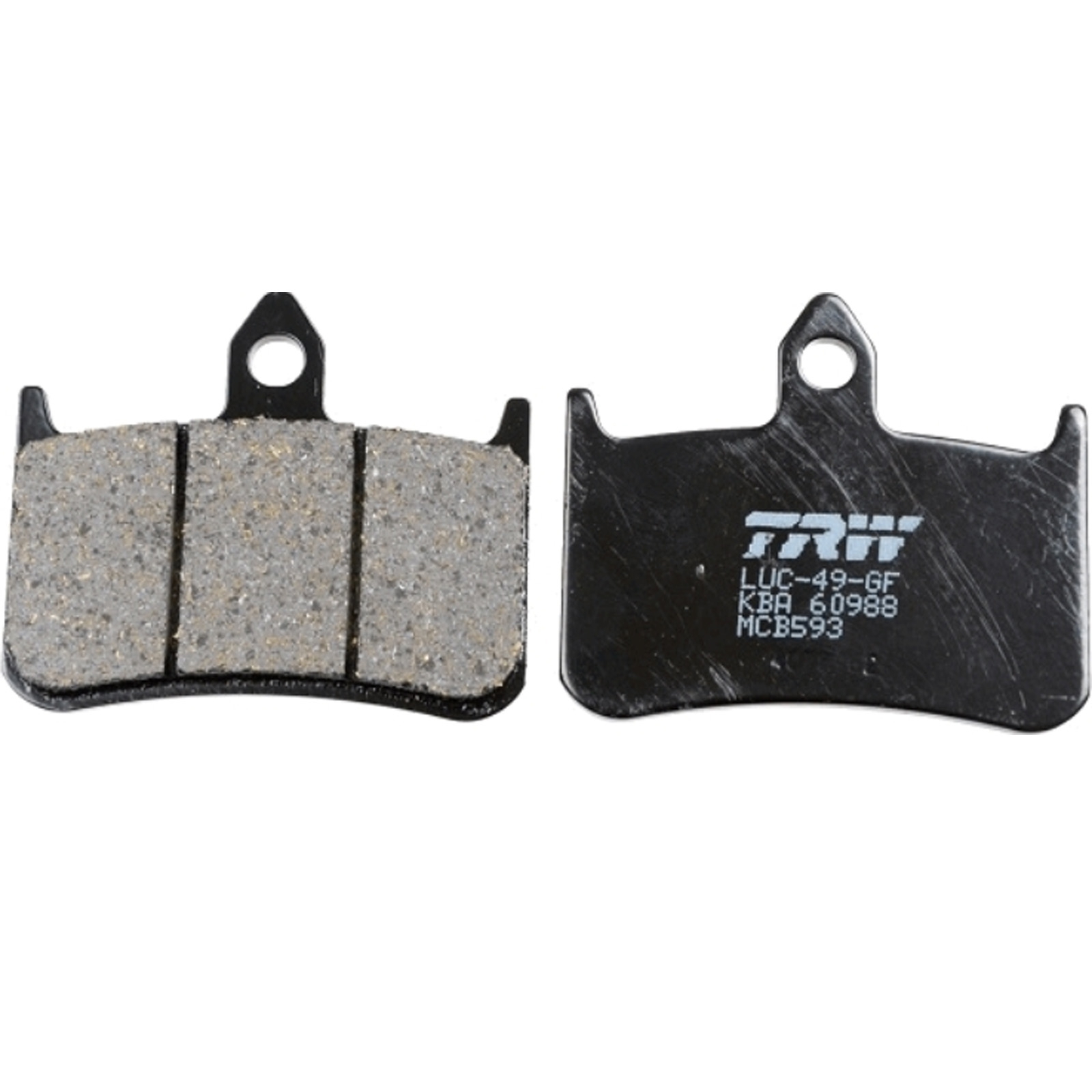 TRW MCB593 Bremsbelagsatz vorne für Honda CBR900 RR VTR1000 F Fire Storm CB Hornet