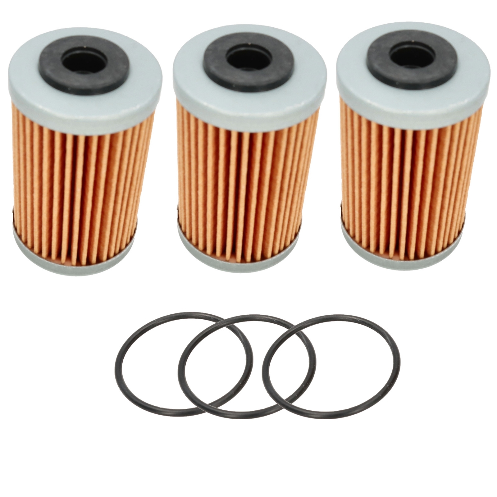 3x Ölfilter 108-005A für KTM EXC-F 250 4T EXC400 EXC500 SX-F250 SXF450 Husqvarna FE FS mit O-Ring