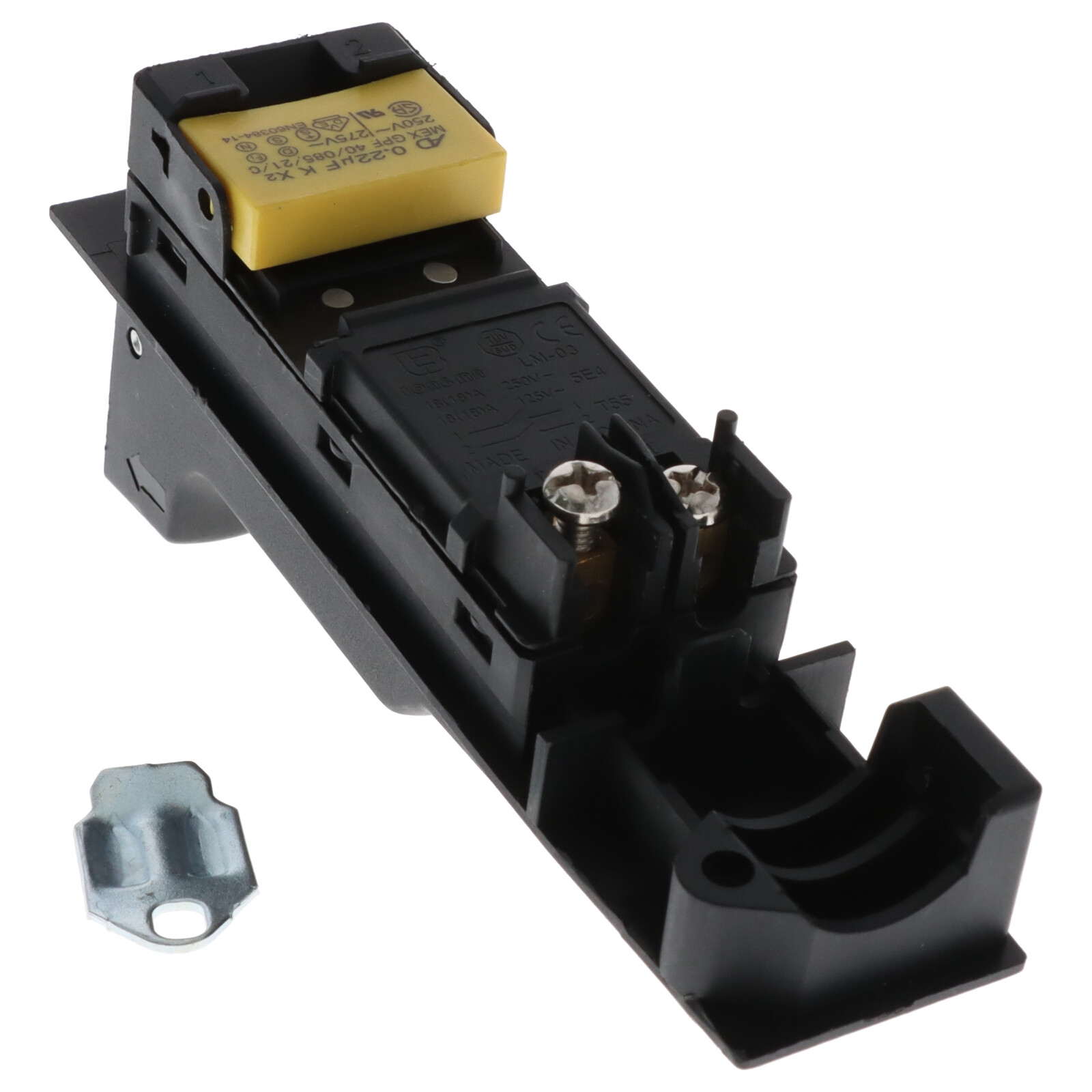 Schalter 2 Pins für Bosch Flex GWS PWS GWS 18-230,19-230,20-230,21-230,23,24-230