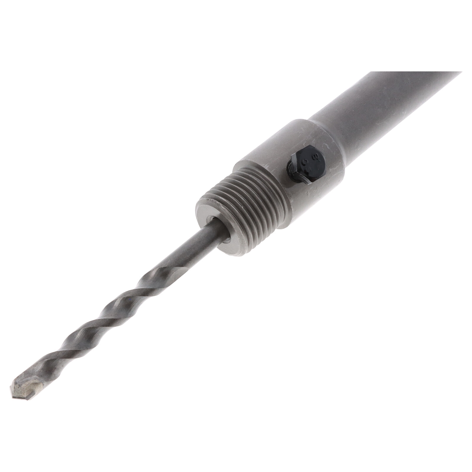 SDS Max Verlängerung Aufnahmeschaft Adapter für Bohrkrone M22 Gewinde 350mm lang