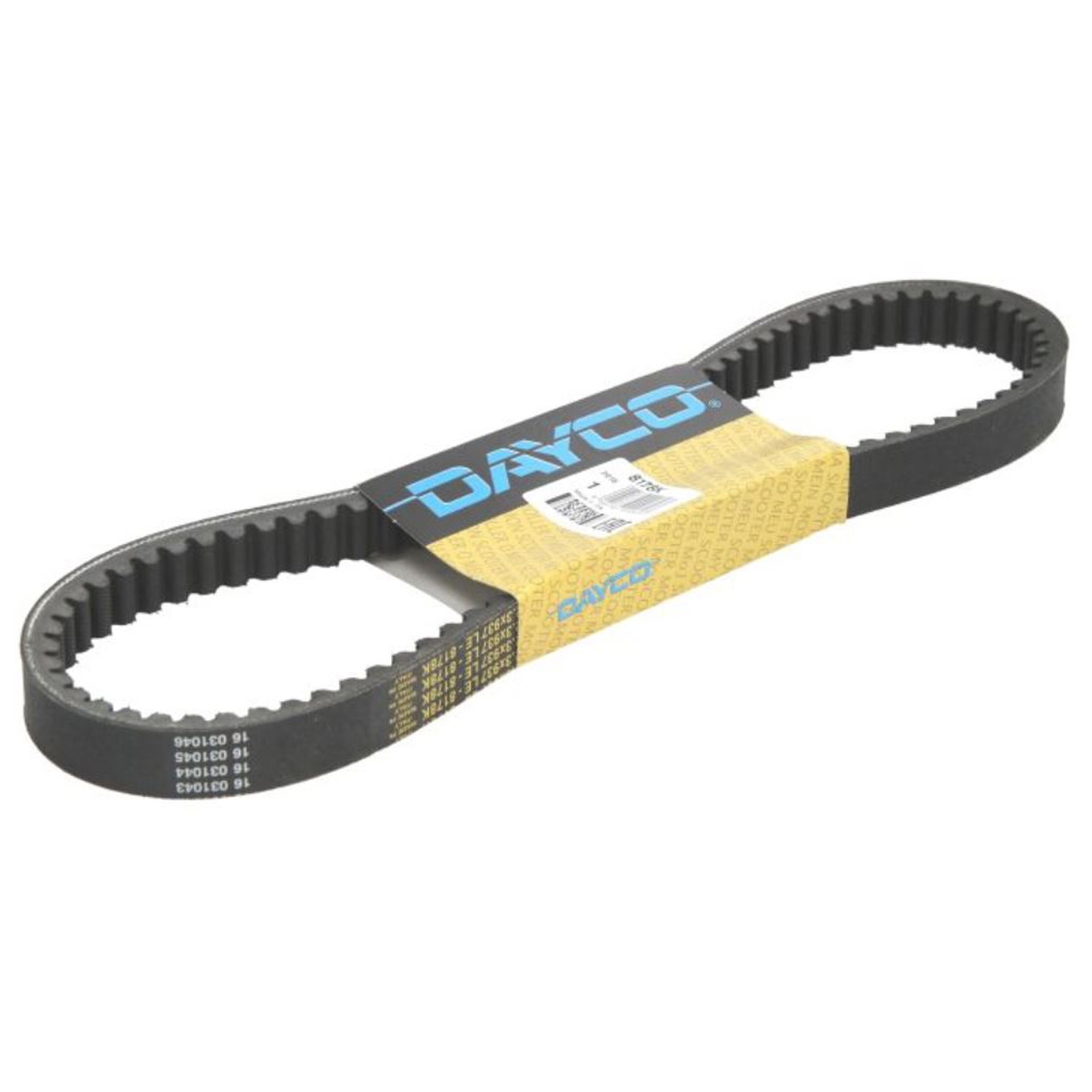 DAYCO 8178K Power Plus Antriebsriemen 22.3x937 Keilriemen für Aprilia Piaggio Derbi 125ccm