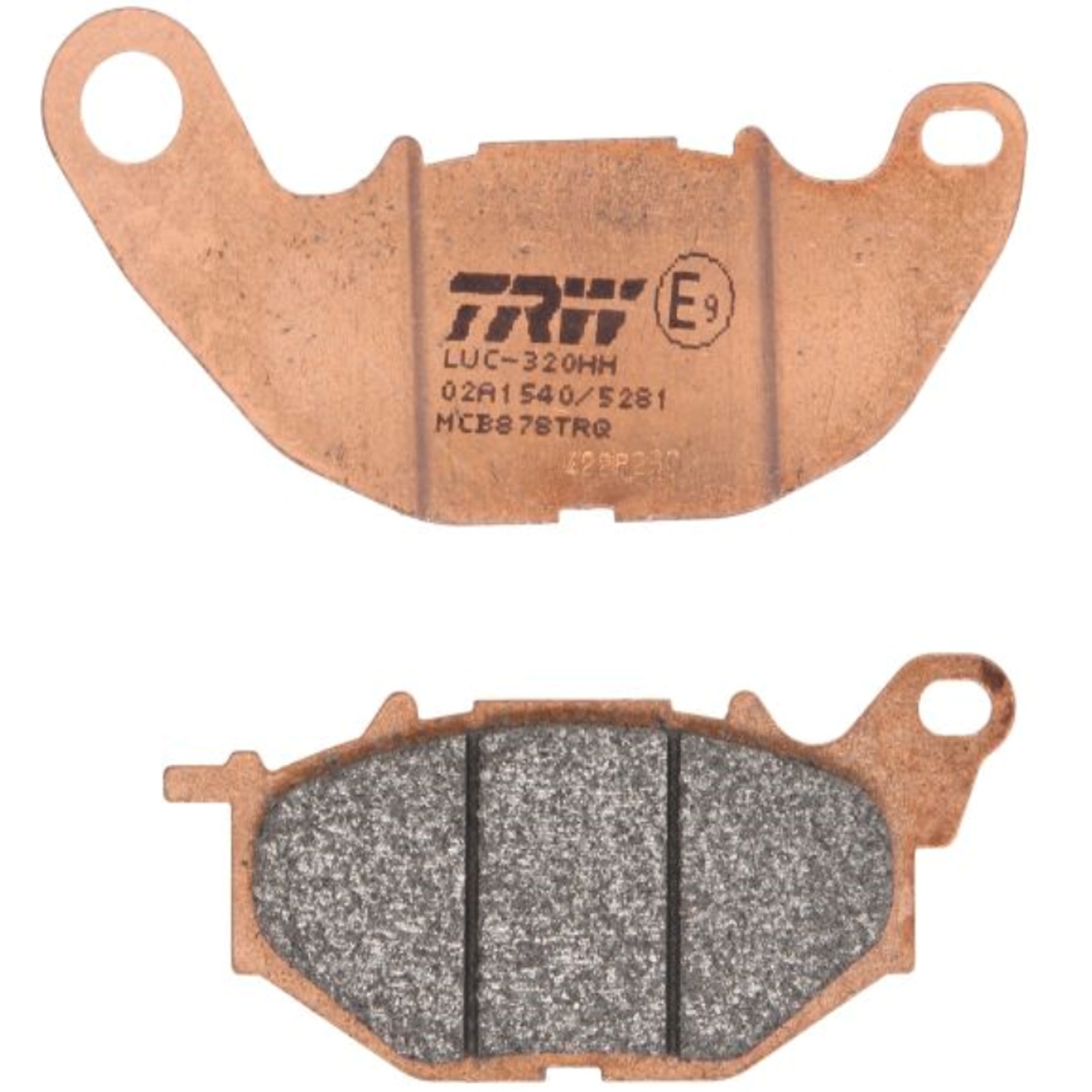 TRW MCB878TRQ Sintermetall Bremsbeläge vorne für Yamaha MT-03 320 A ABS YZF-R3 320 A ABS