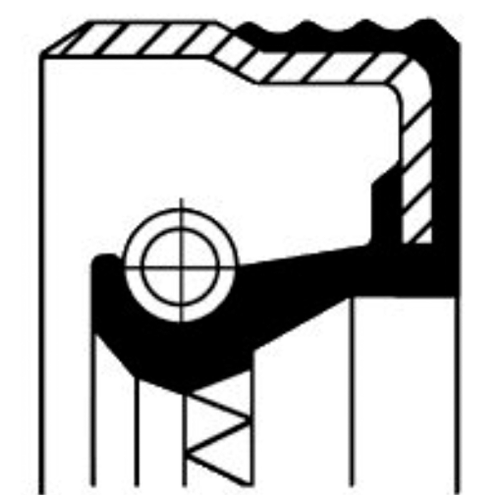 CORTEGO 12017376B Wellendichtring Simmering Differential für Opel Alfa Romeo Saab Fiat