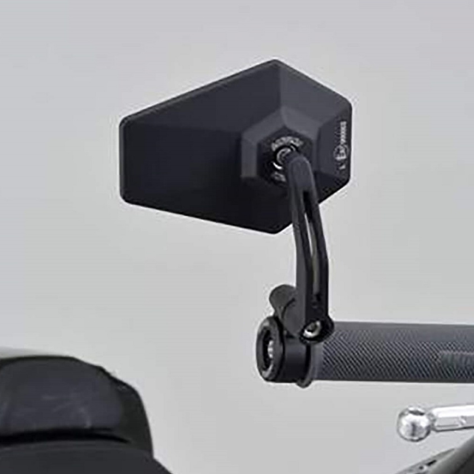 Lenkerendenspiegel Universal Aluminium schwarz für 1 Zoll und 7/8 Zoll Lenker
