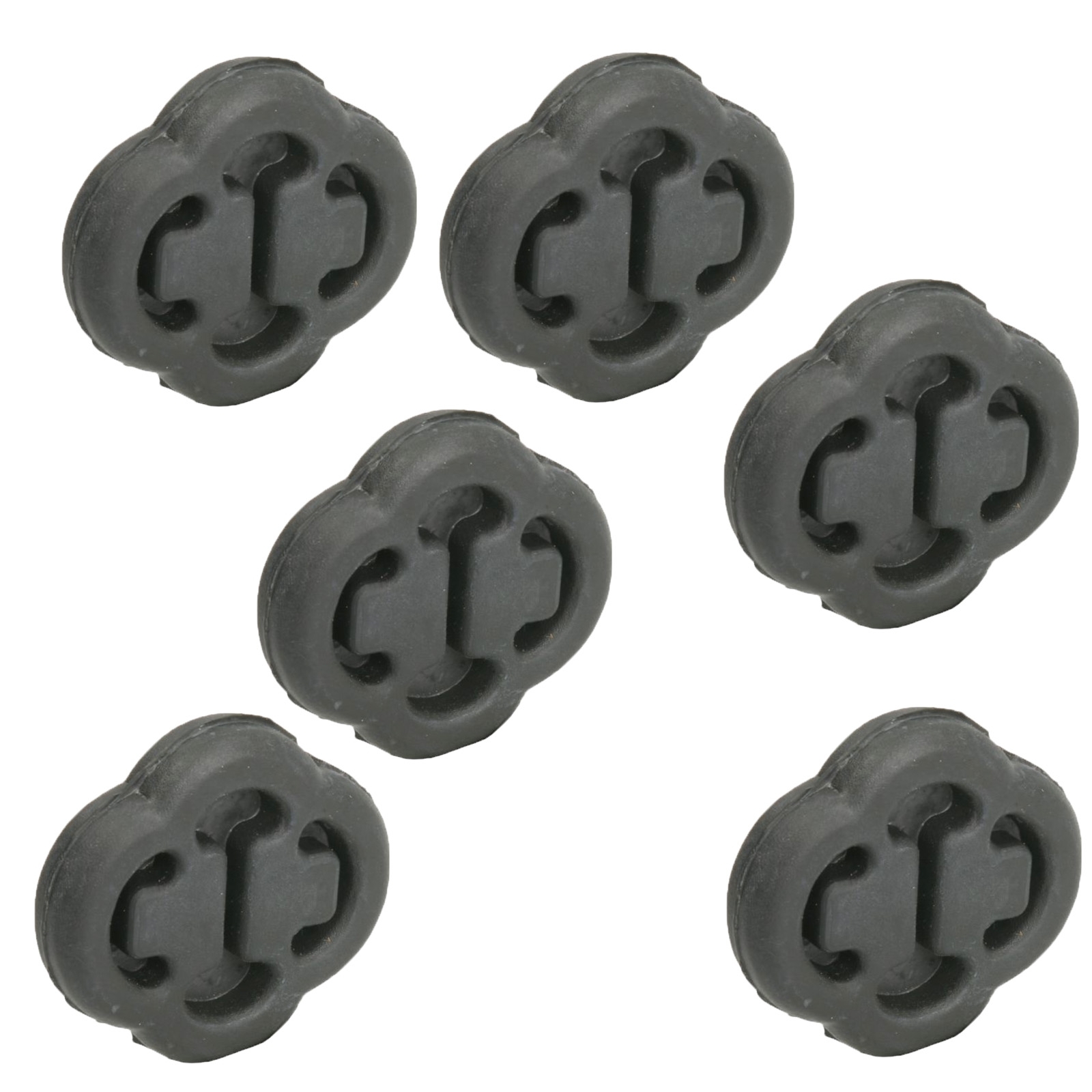 6x BOSAL BOS255-853 Auspuff Anschlaggummis Halter Abgasanlage für Audi 80 100 Golf Polo Passat