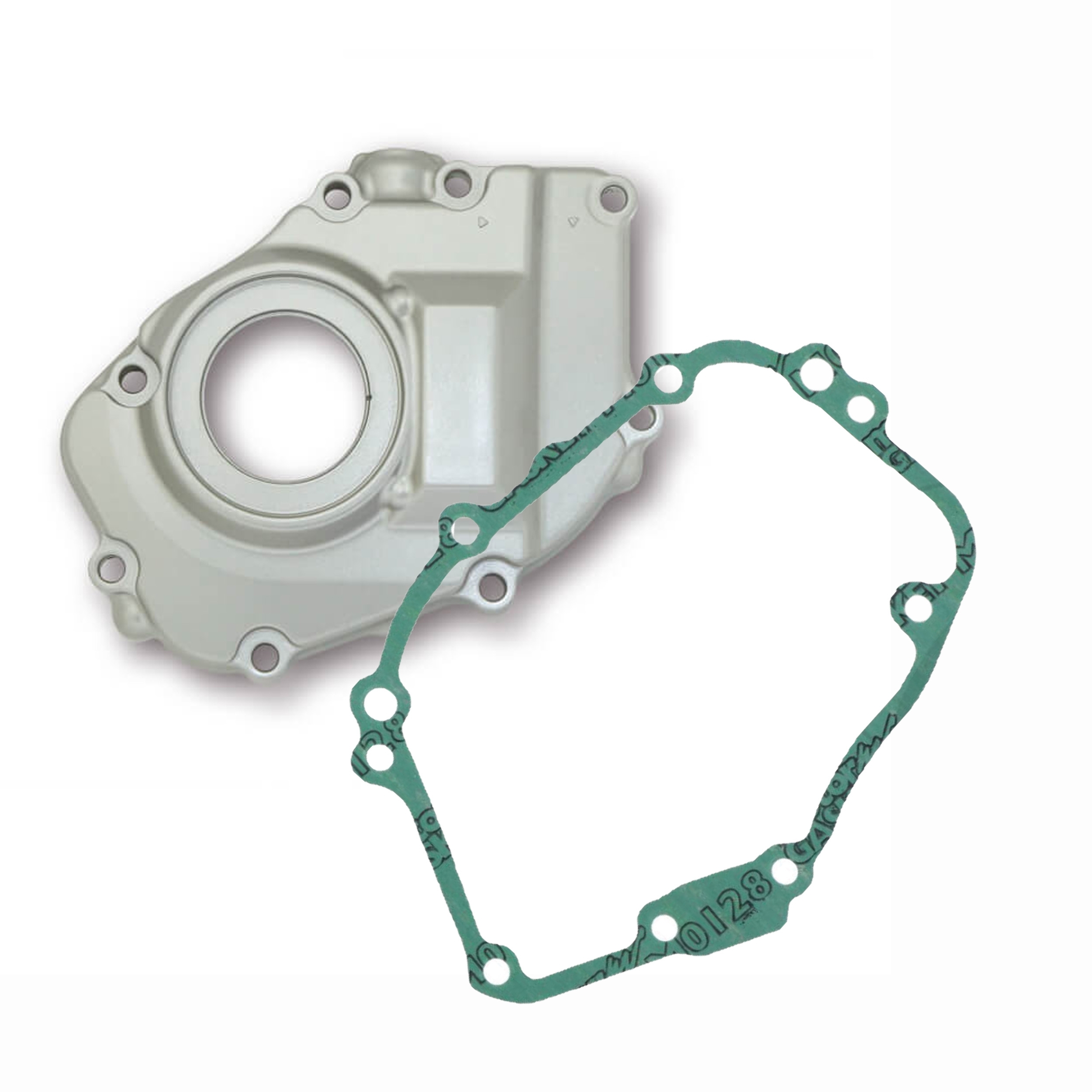 Motoprofessional Zündungsdeckel silber 350-027 + Dichtung für Honda Hornet CB 600 F 2005 - 2006