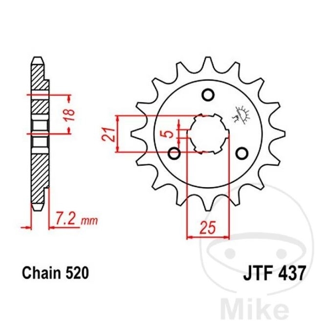 DID VX2 Kettensatz für Suzuki DR 650 R Dakar 1990-1991