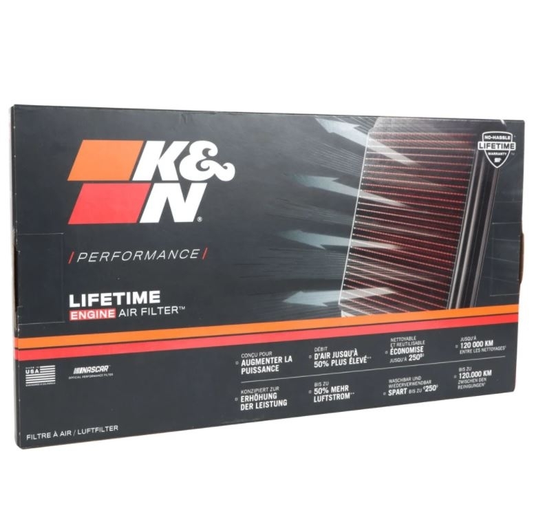 K&N Sportluftfilter KA-1016 für Kawasaki ZX-10R 1000 S 2016 - 2017 Z 2017