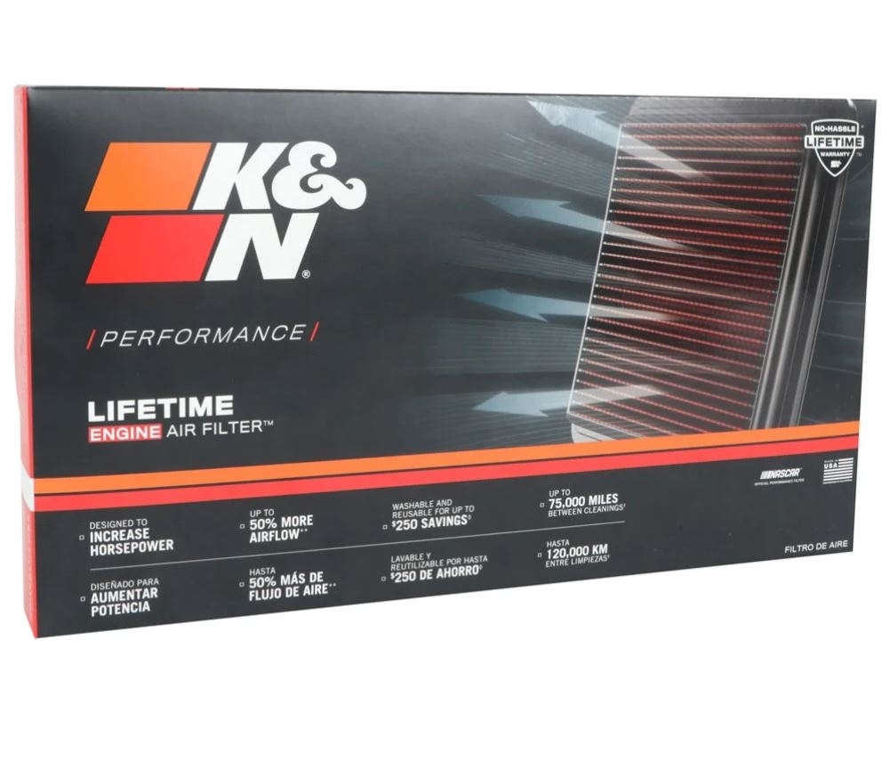 K&N Tauschluftfilter 33-2192 für Honda Civic VII 1.7i 2001 - 2005