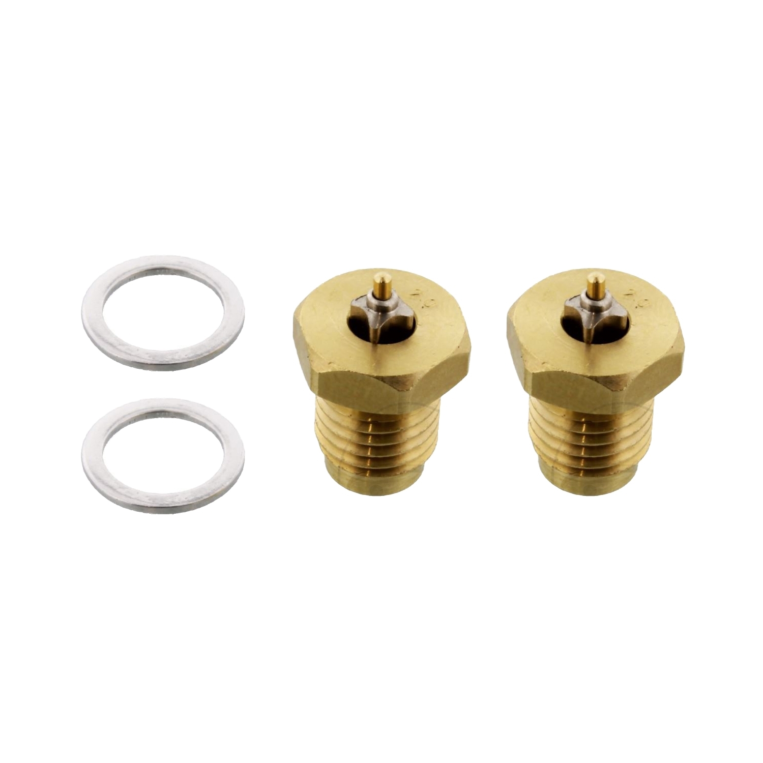 2X Vergaser Schwimmernadel m. Sitz für Yamaha RD 125 SR 125 RD125 DX SR125 SR