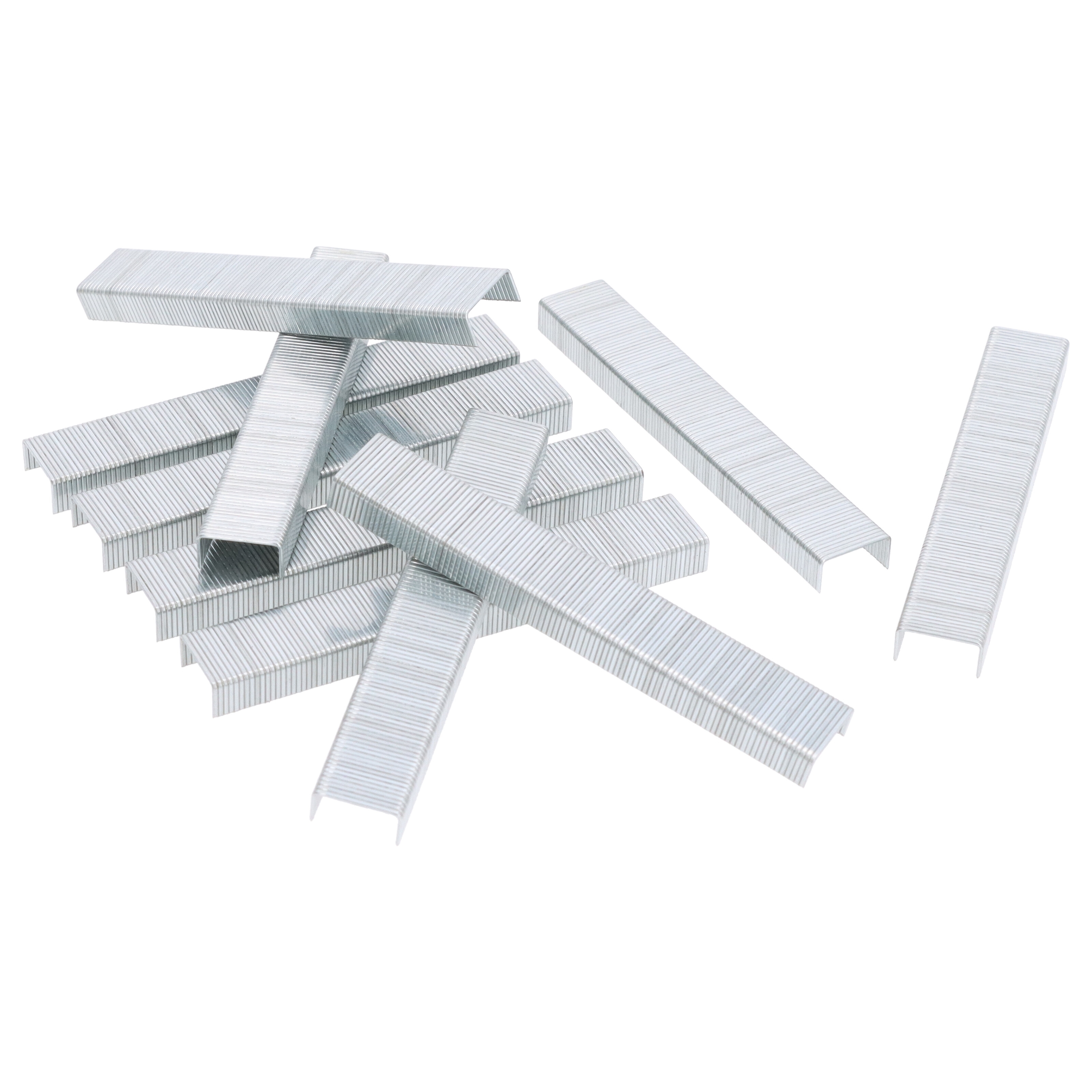1000x Tackerklammern Heftklammern 6mm, 0.7x11.3mm für Handtacker Profitacker Holztacker