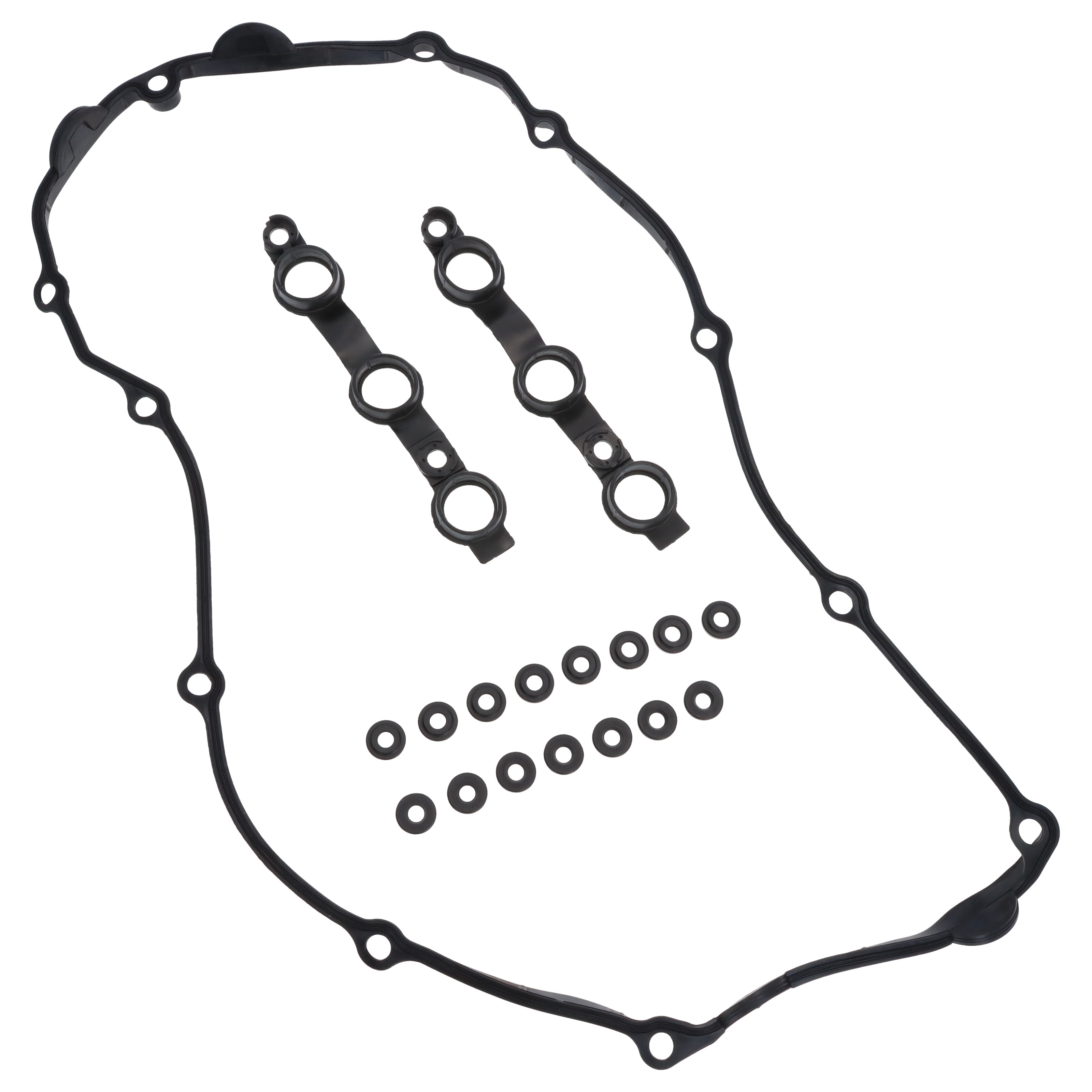 Elring 318.600 Dichtungssatz Ventildeckel für BMW 3er E46 5er E39 E60 X3 E83 X5 E53 Z4 M54