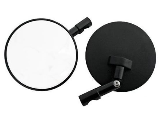 Chopper Cruiser Motorrad Tuning Set Kennzeichenbeleuchtung Lenkerendenspiegel Reflektor