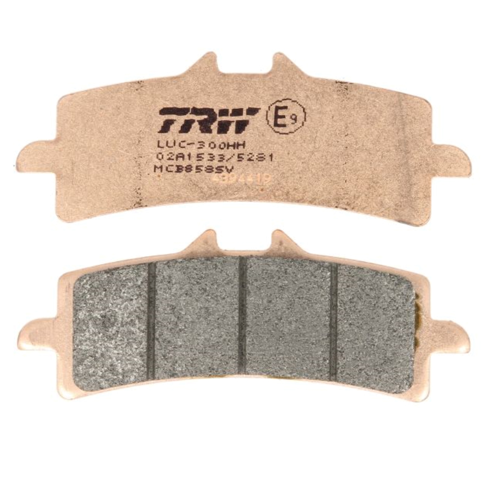TRW MCB858SV Sintermetall Bremsbeläge vorne für BMW R1200 Aprilia RSV4 Triumph Speed Triple 1050