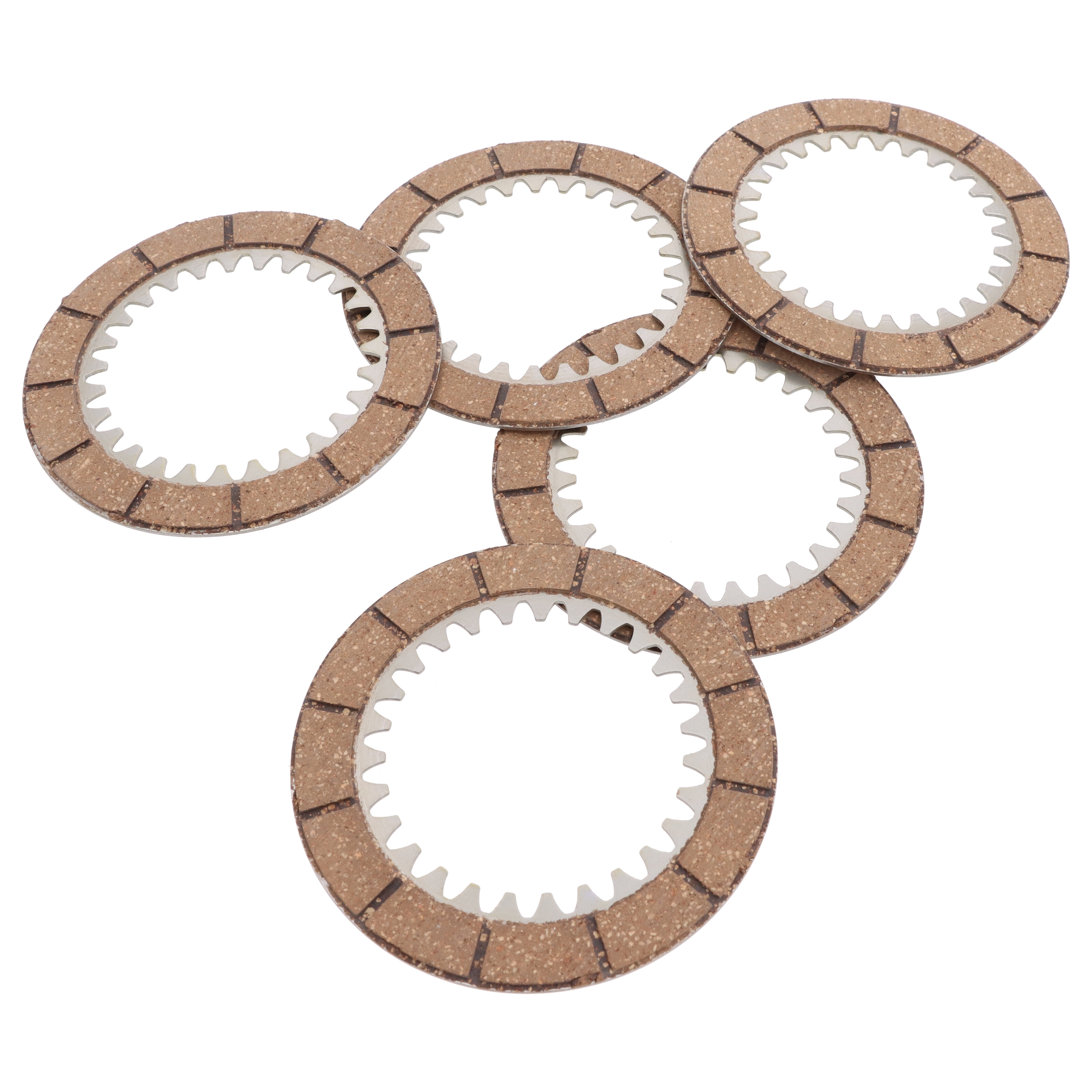 5x Kupplungsscheibe Reibscheibe Reibbelag 3.5 mm für MZ ES ETZ TS 175 250 251 301