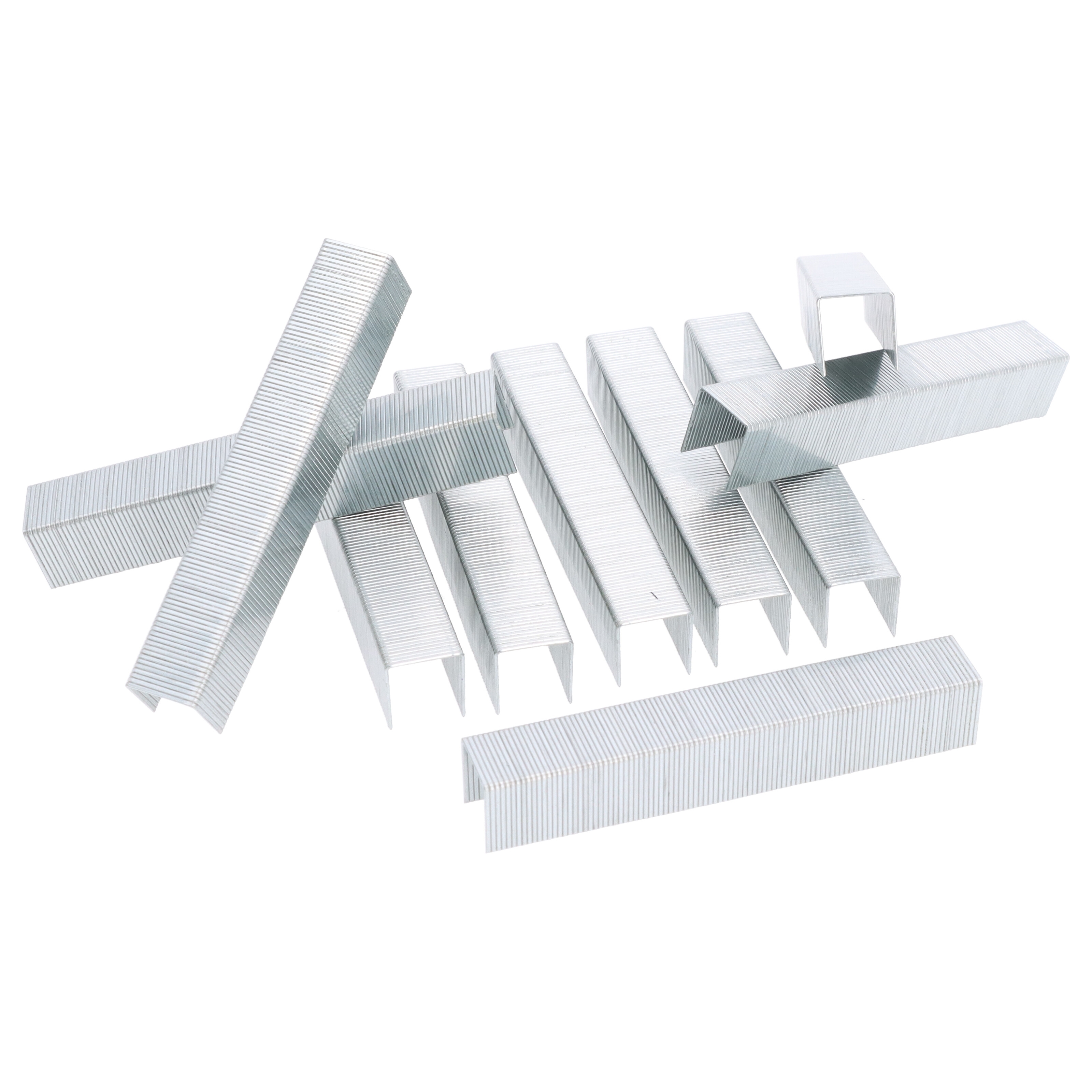 1000x Heftklammern 12mm Tackerklammern, 0.7x11.3mm für Handtacker
