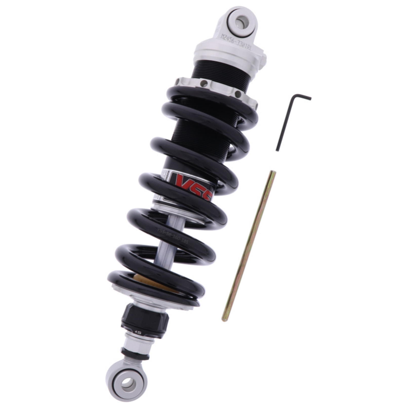 YSS MZ456-330TR-45-88 Stoßdämpfer Mono hinten für BMW Xcountry G650 2007-2010 0164 0141 E65X/K15