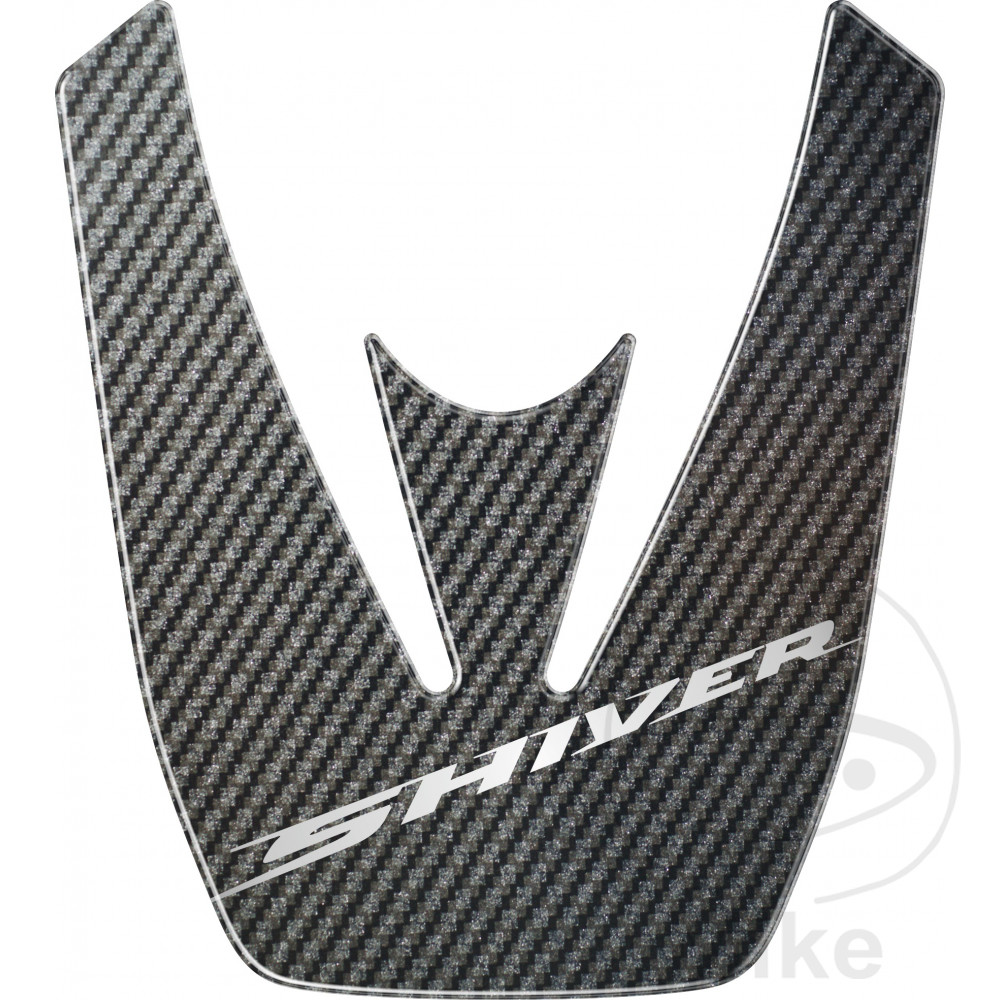 Gabelbrückenaufkleber Carbon PPS für Aprilia Shiver 750 SL ABS 08-14