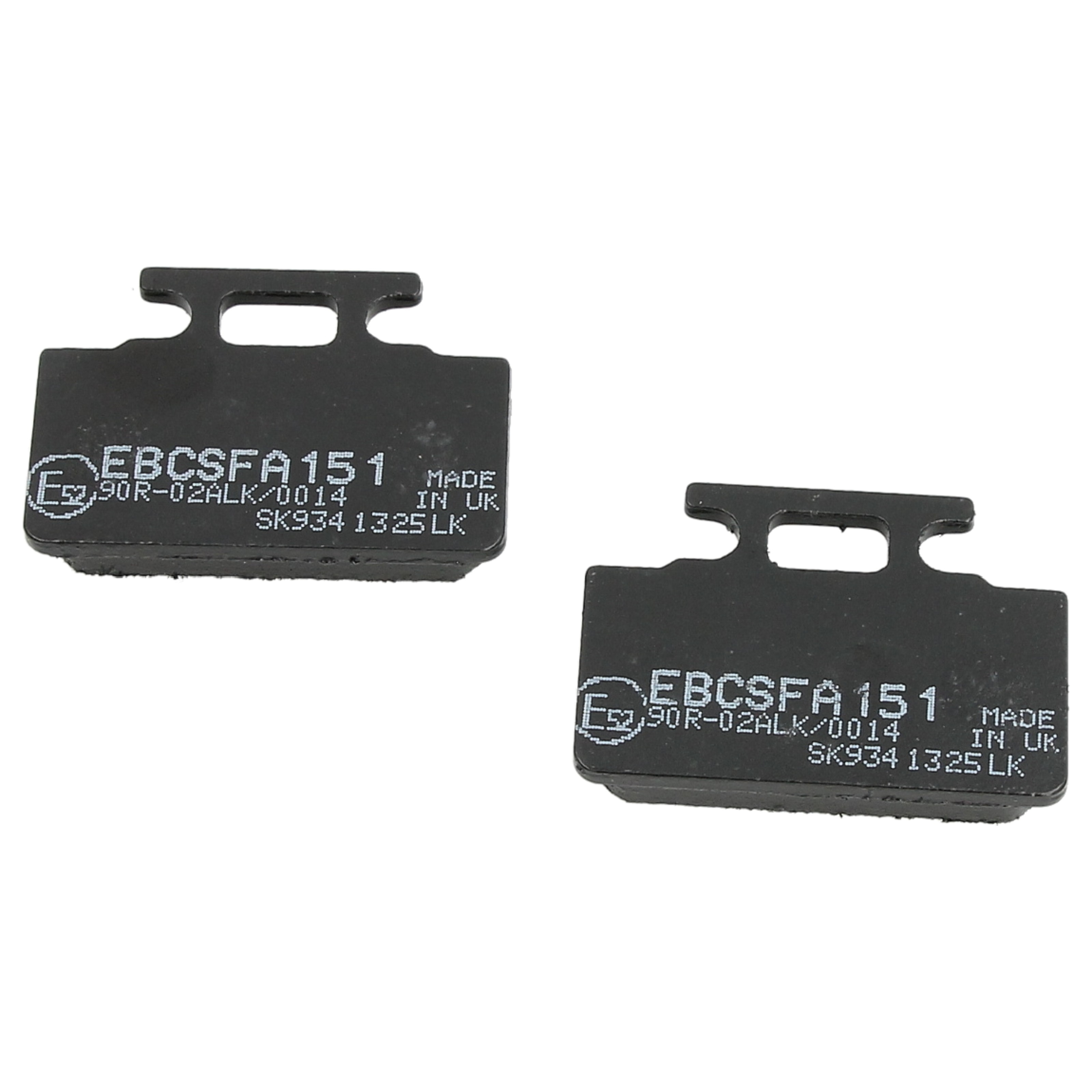EBC SFA151 Bremsbeläge vorne für SYM Pure DD 25 04-07 50 03-13 Mio Tonik 50 100 110